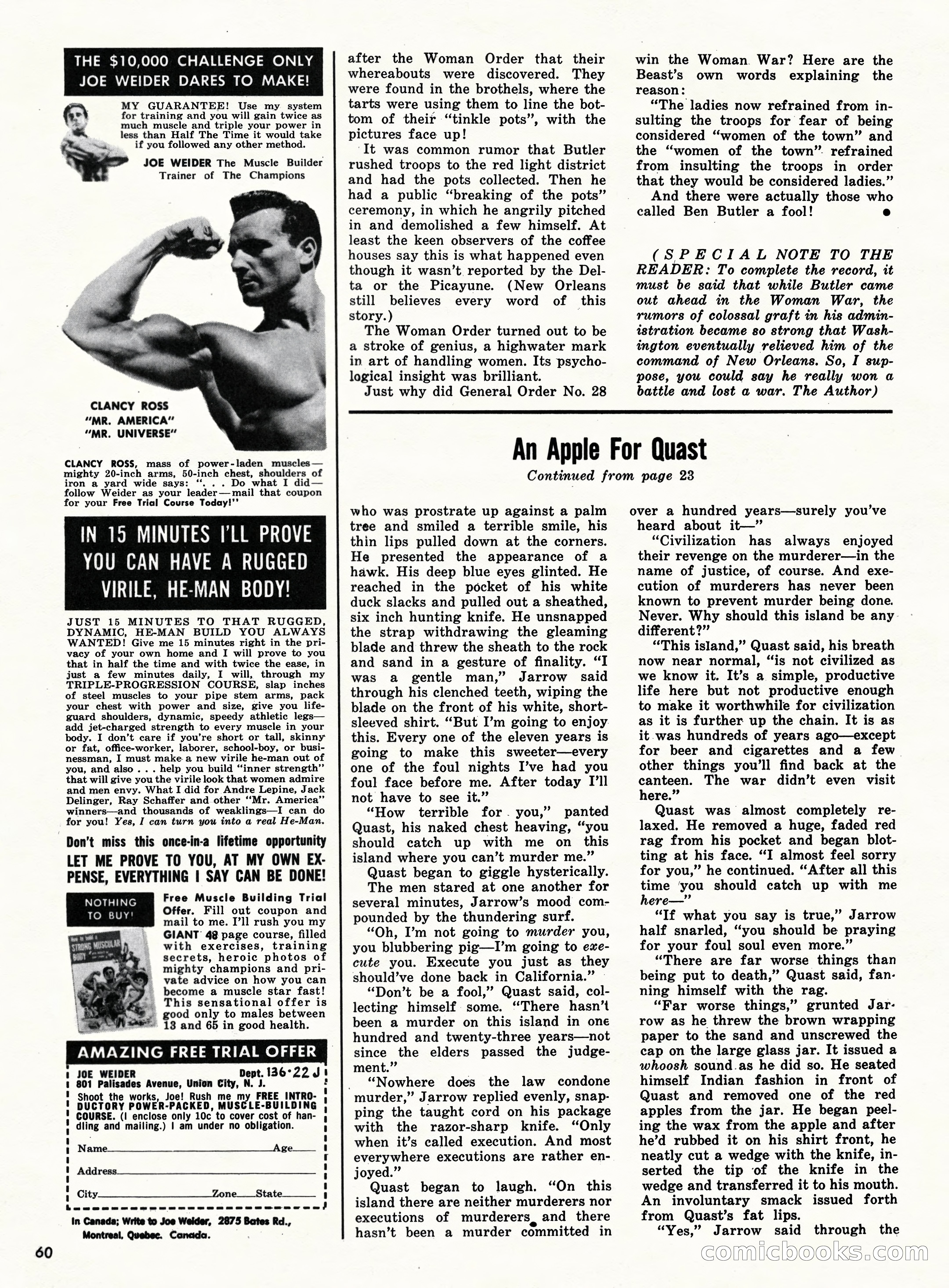 Bluebook for Men, February 1962 — page 60 of 92