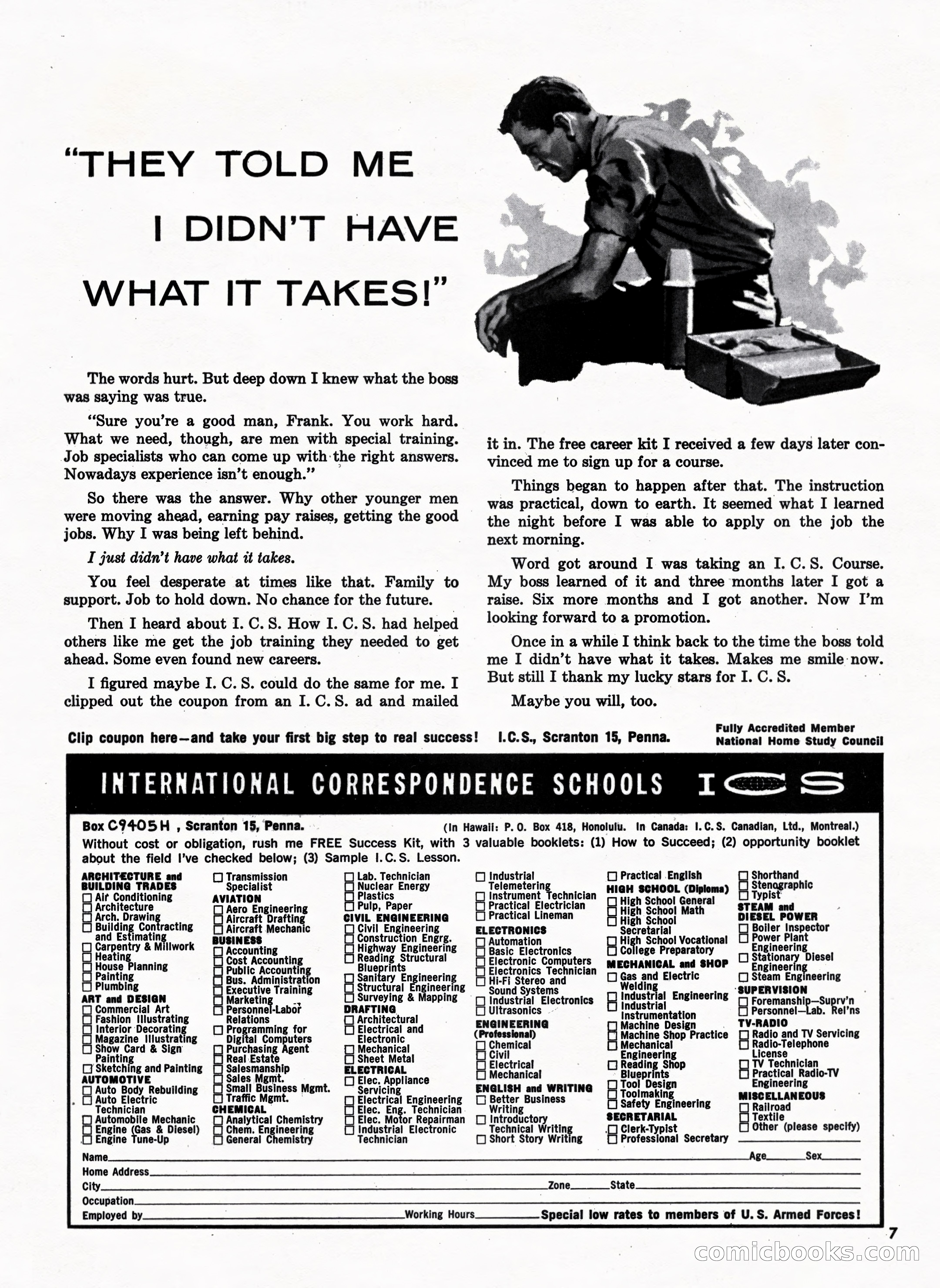 Bluebook for Men, October 1962 — page 7 of 84