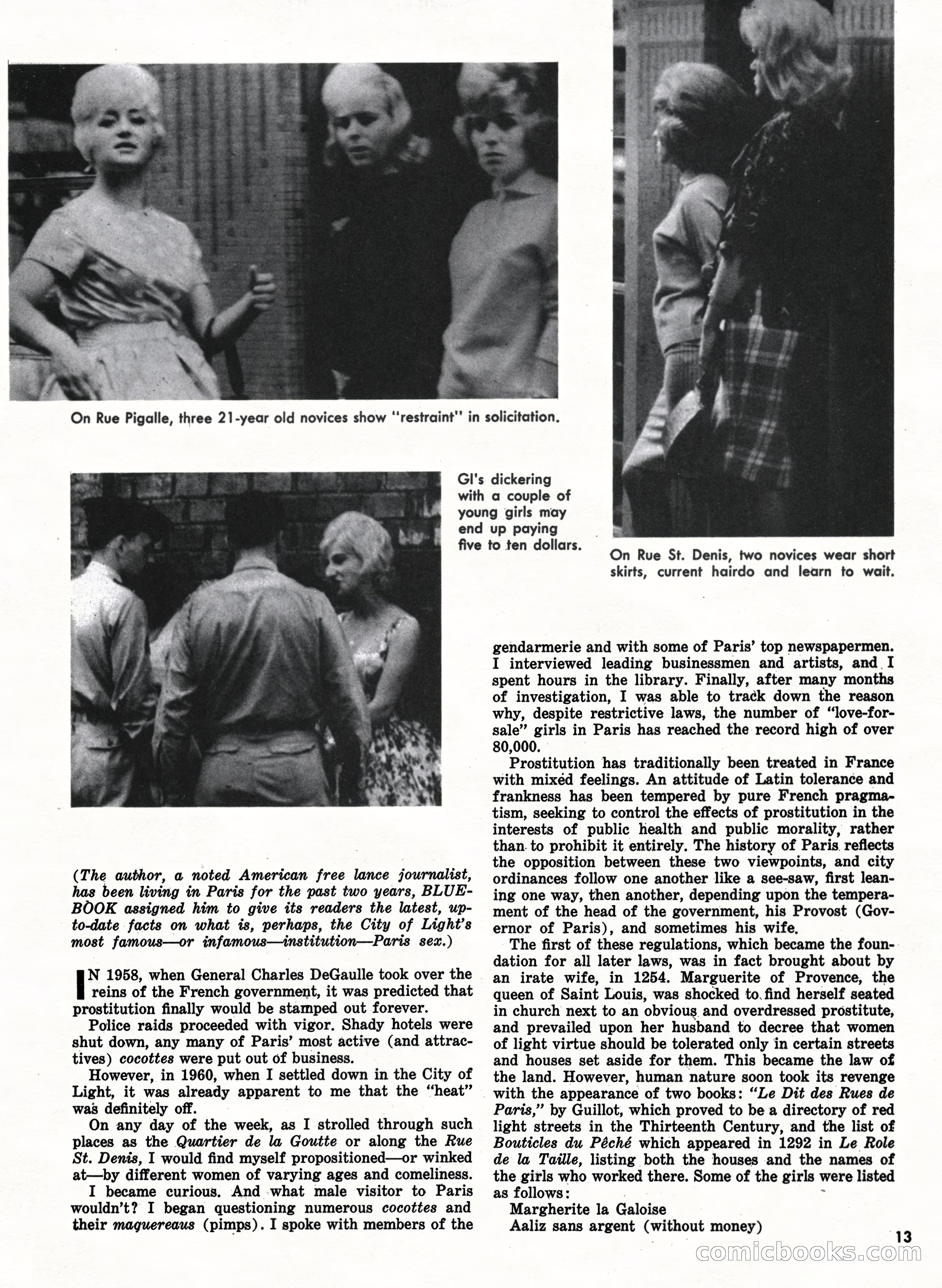 Bluebook for Men, October 1962 — page 13 of 84