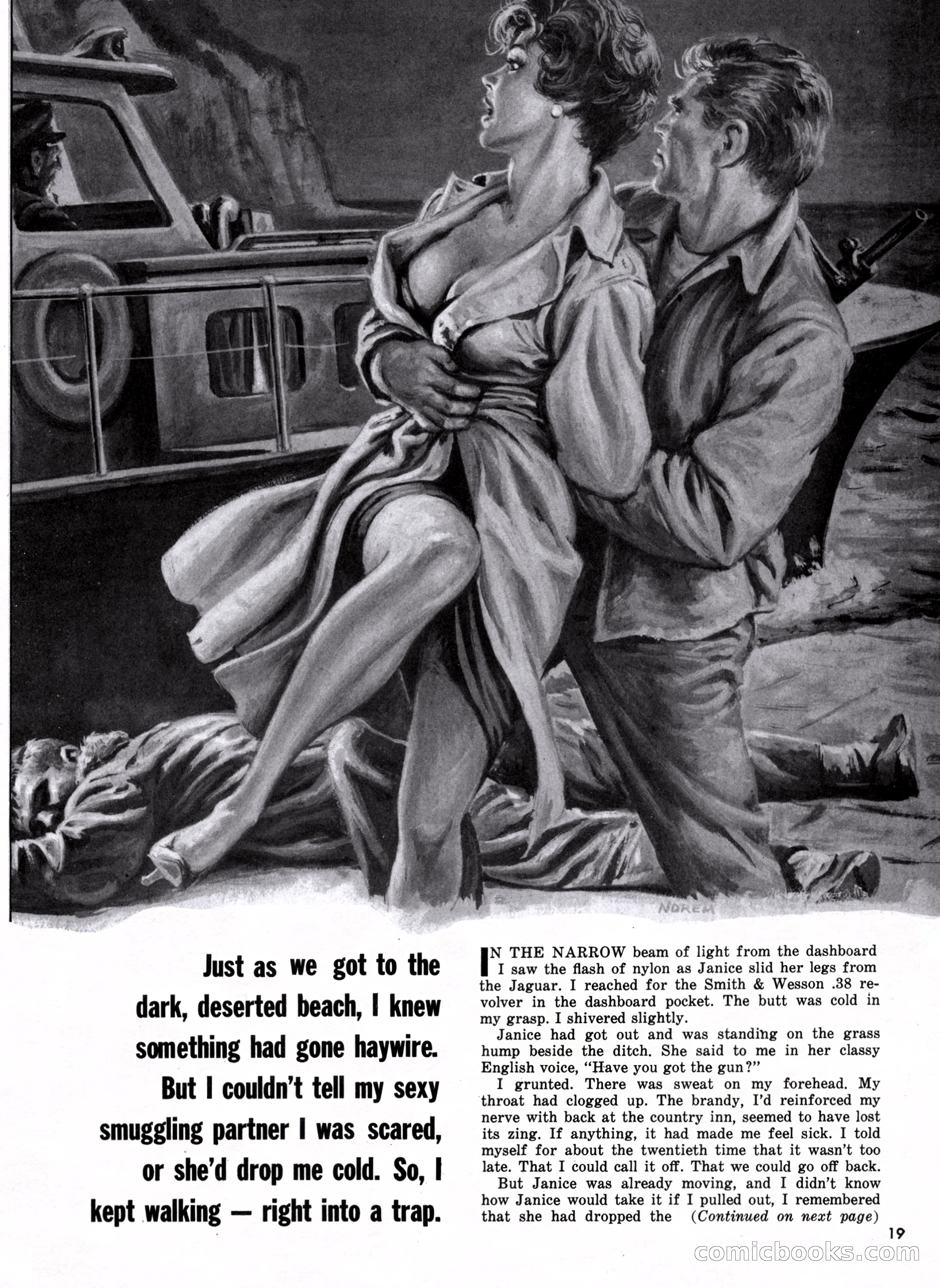 Bluebook for Men, October 1962 — page 19 of 84