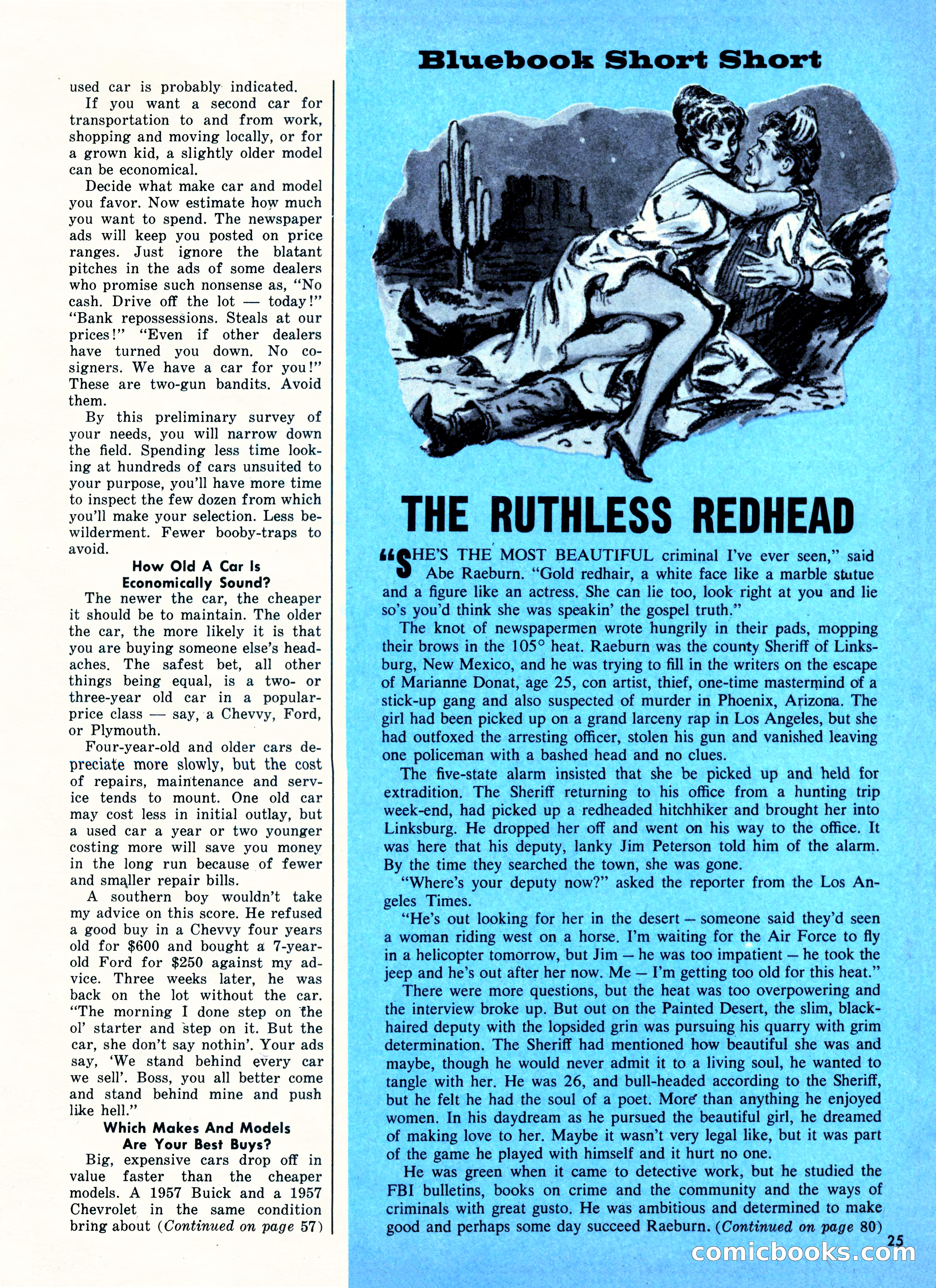 Bluebook for Men, October 1962 — page 25 of 84