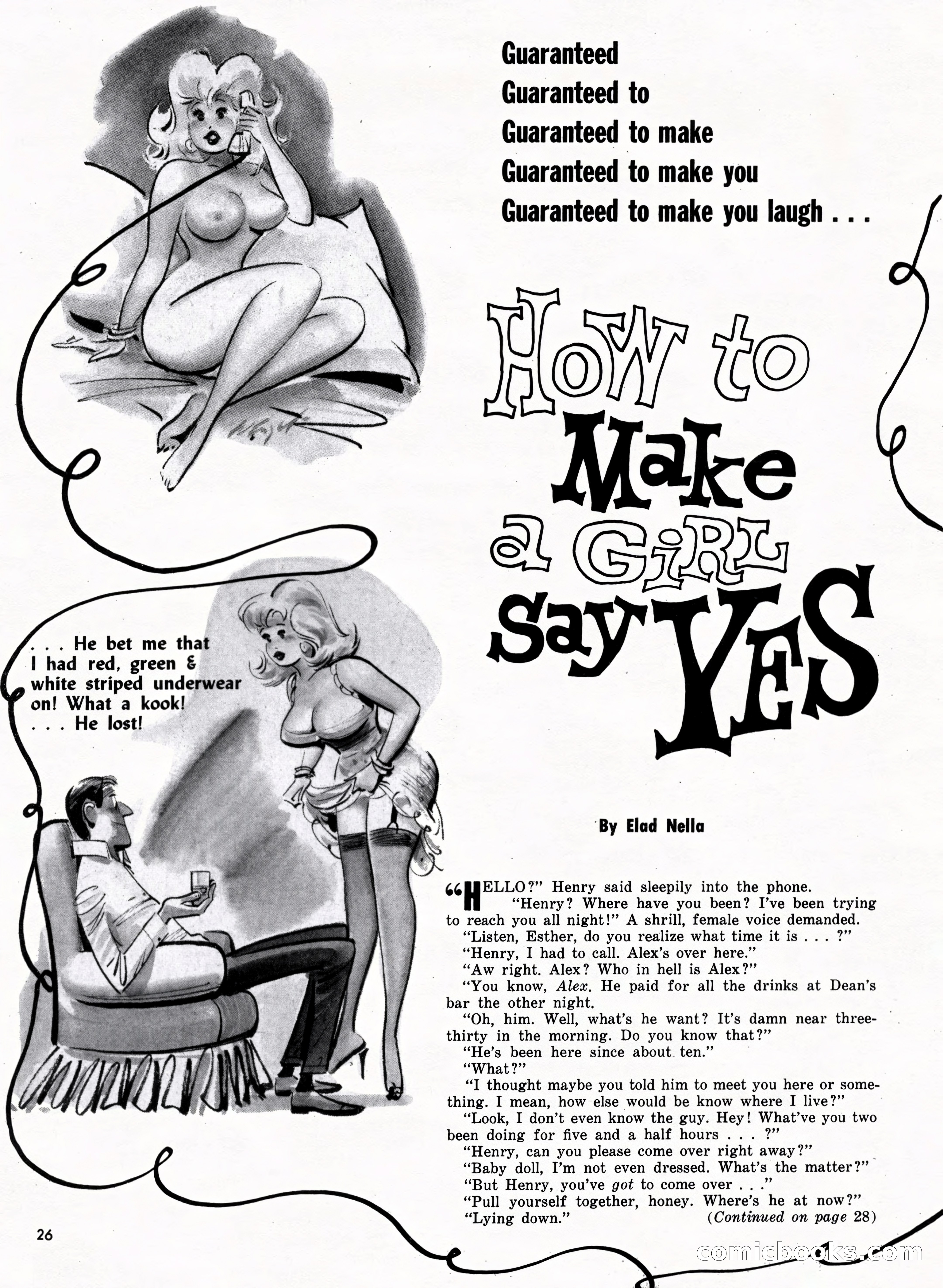 Bluebook for Men, October 1962 — page 26 of 84