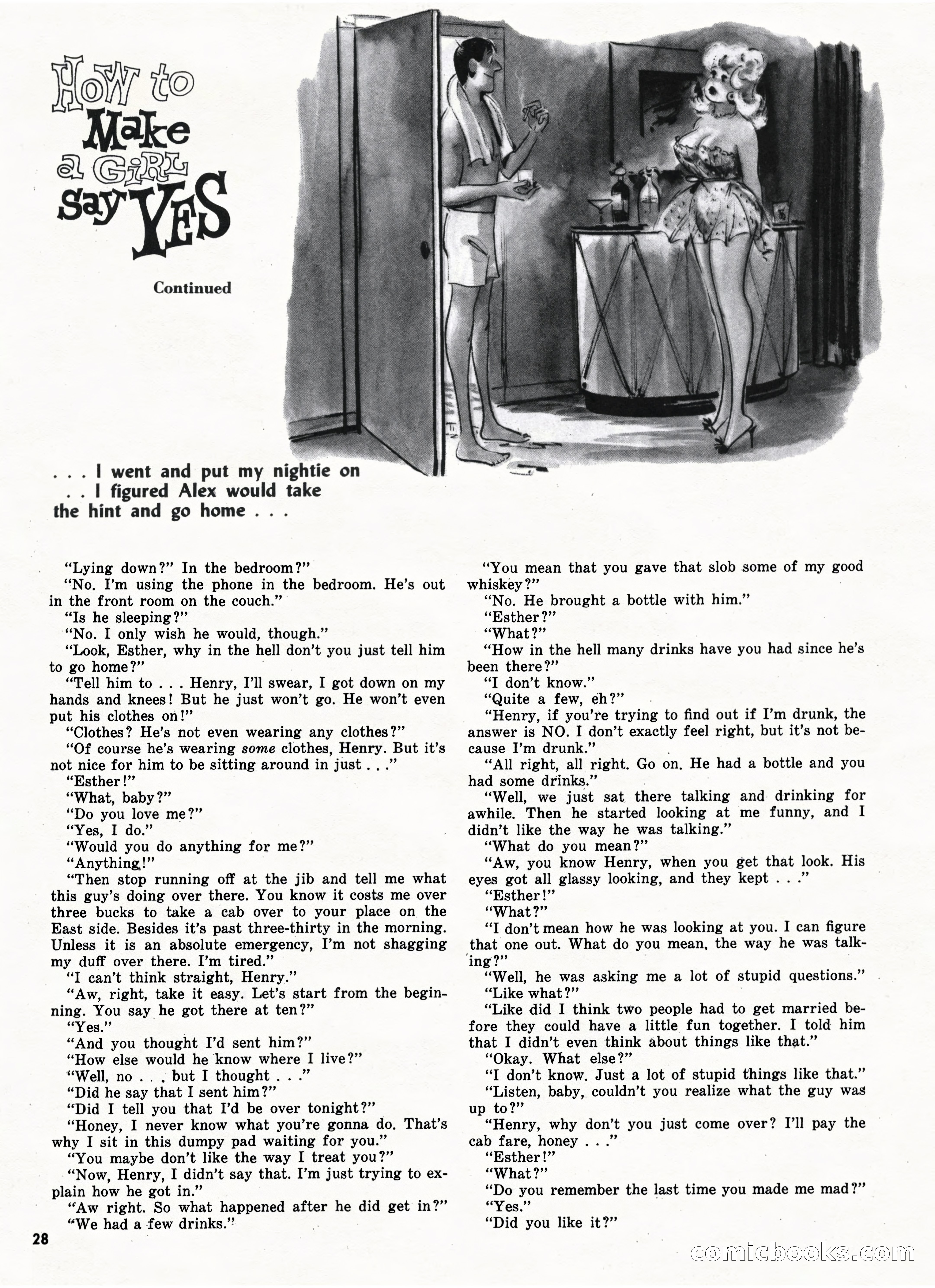 Bluebook for Men, October 1962 — page 28 of 84