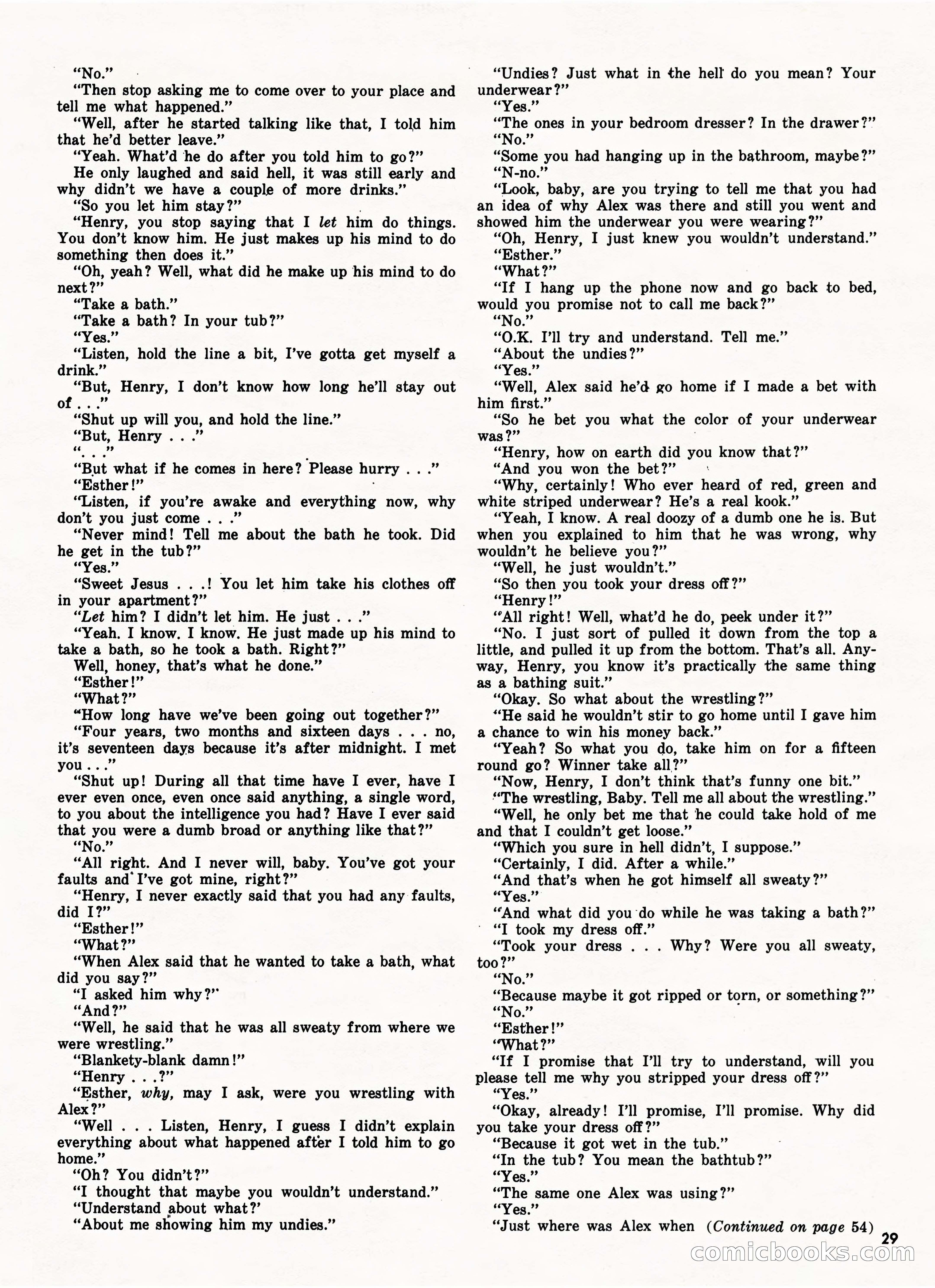 Bluebook for Men, October 1962 — page 29 of 84