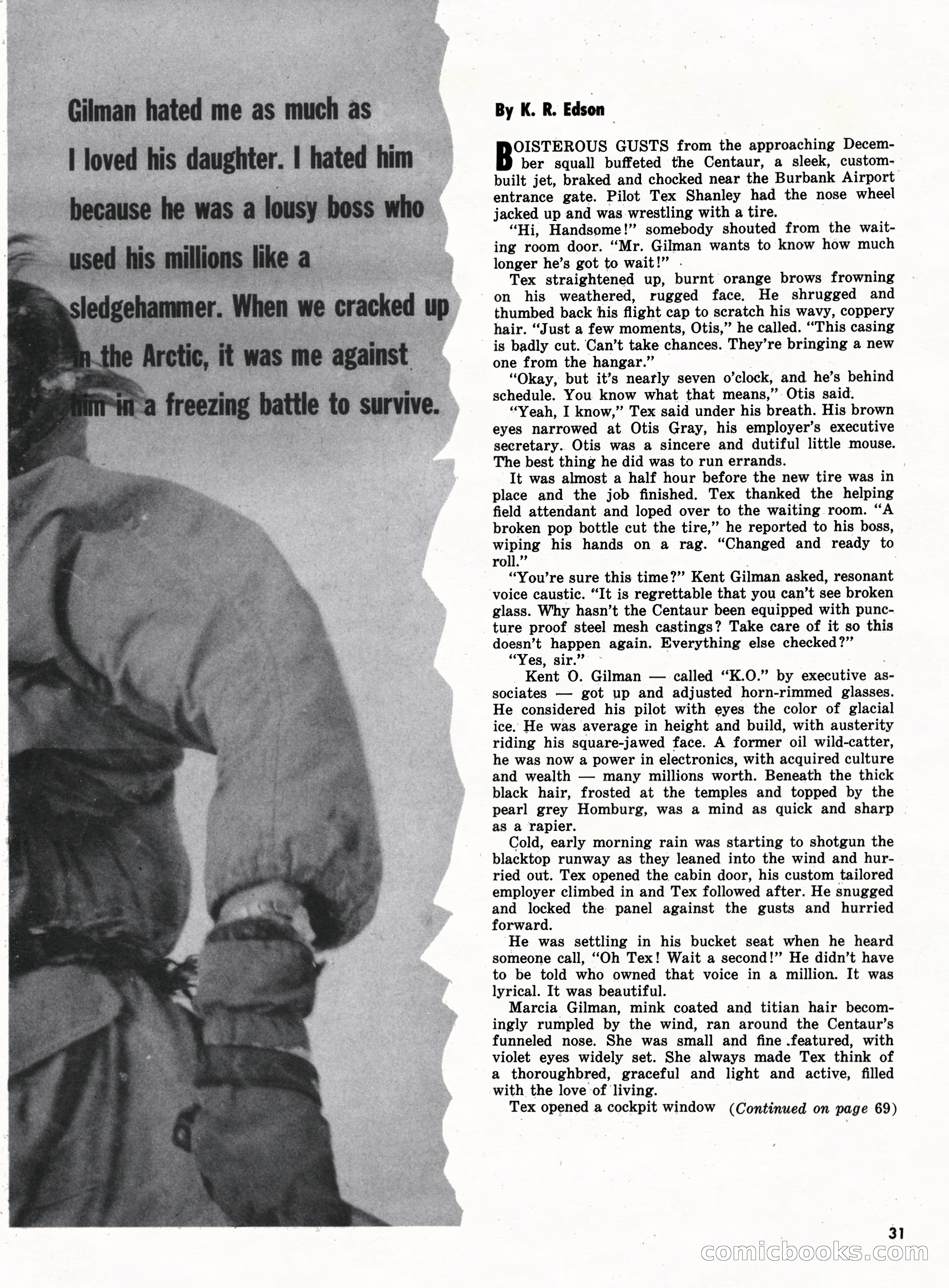 Bluebook for Men, October 1962 — page 31 of 84