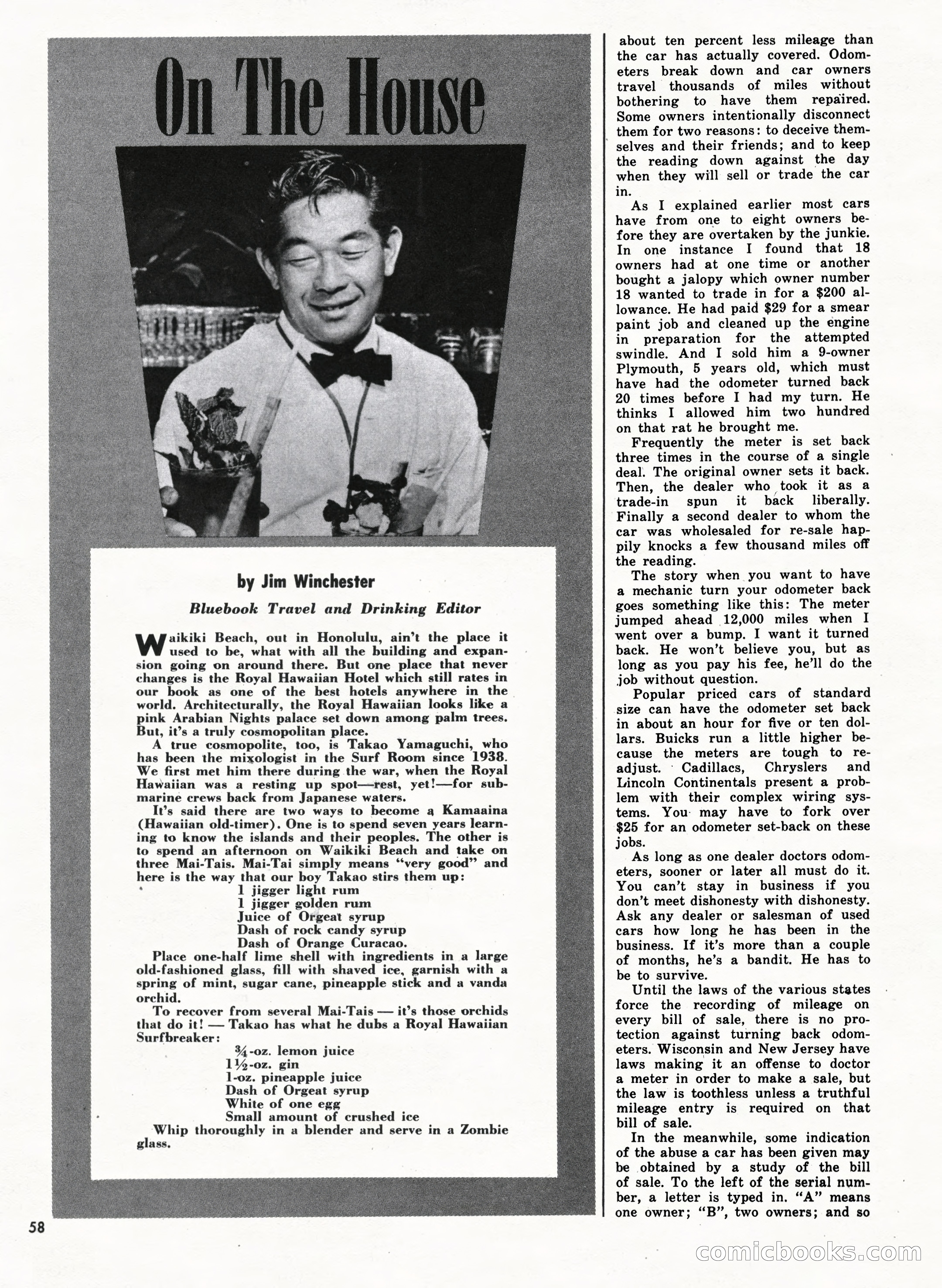 Bluebook for Men, October 1962 — page 58 of 84