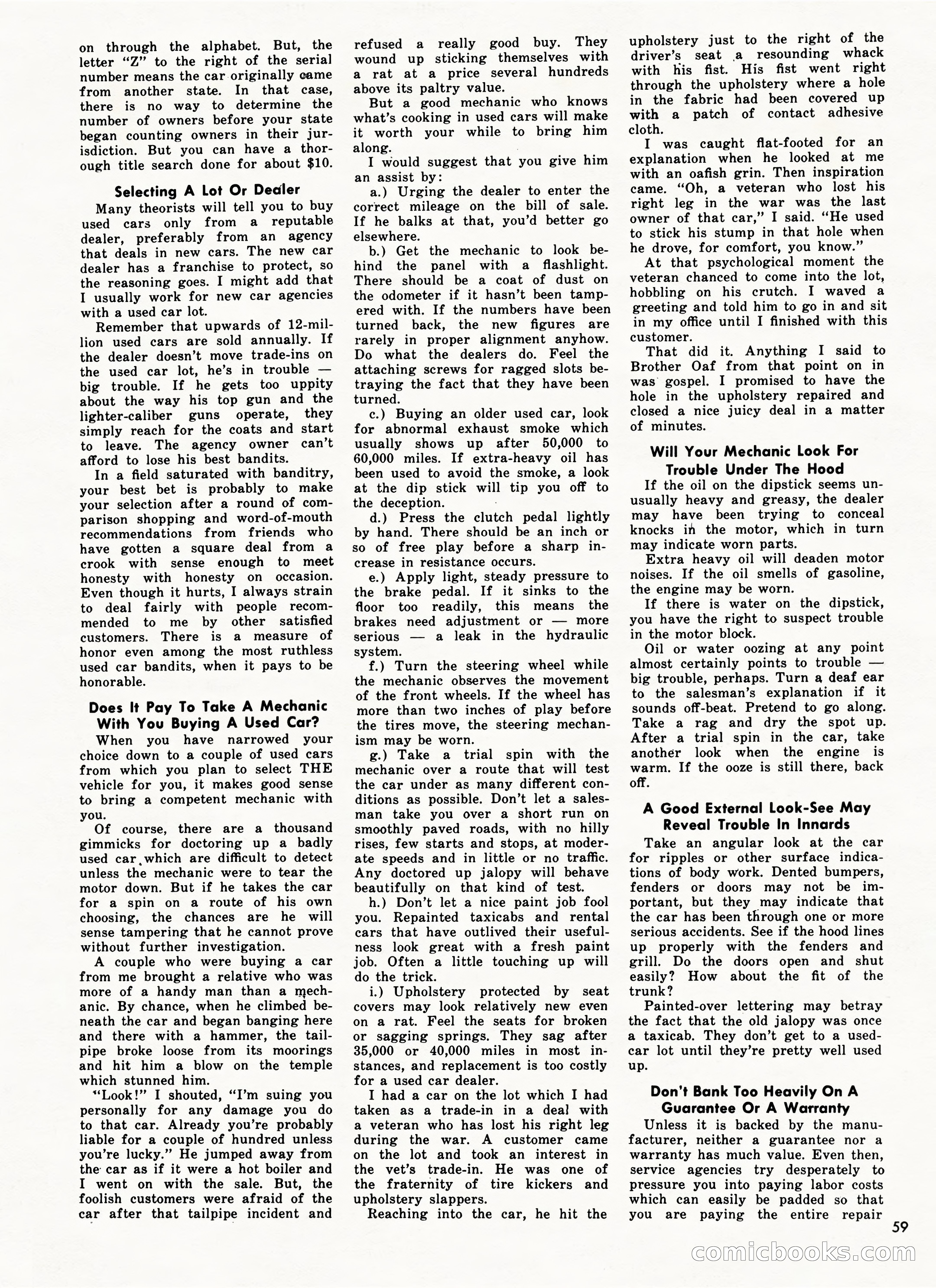 Bluebook for Men, October 1962 — page 59 of 84