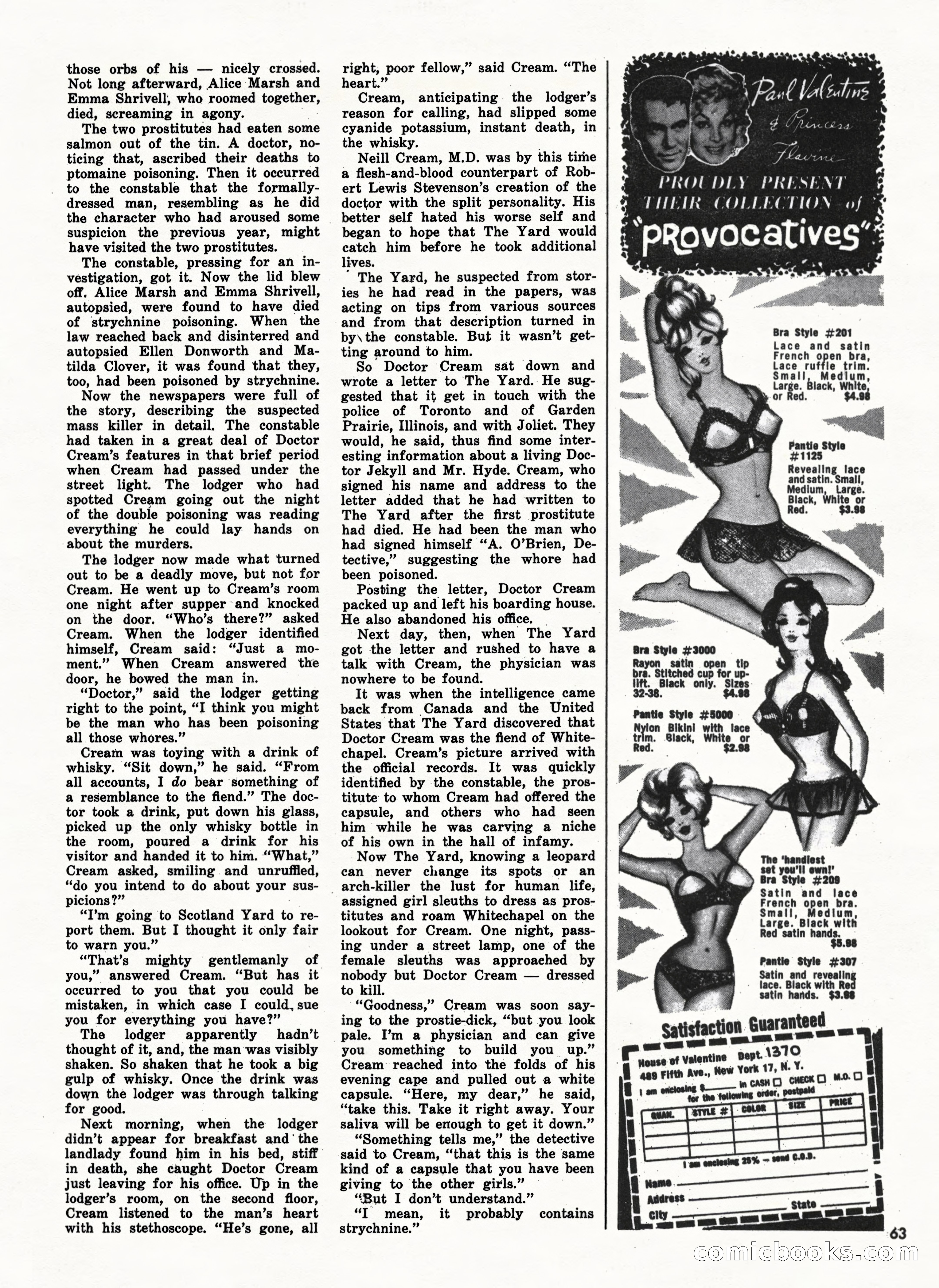Bluebook for Men, October 1962 — page 63 of 84