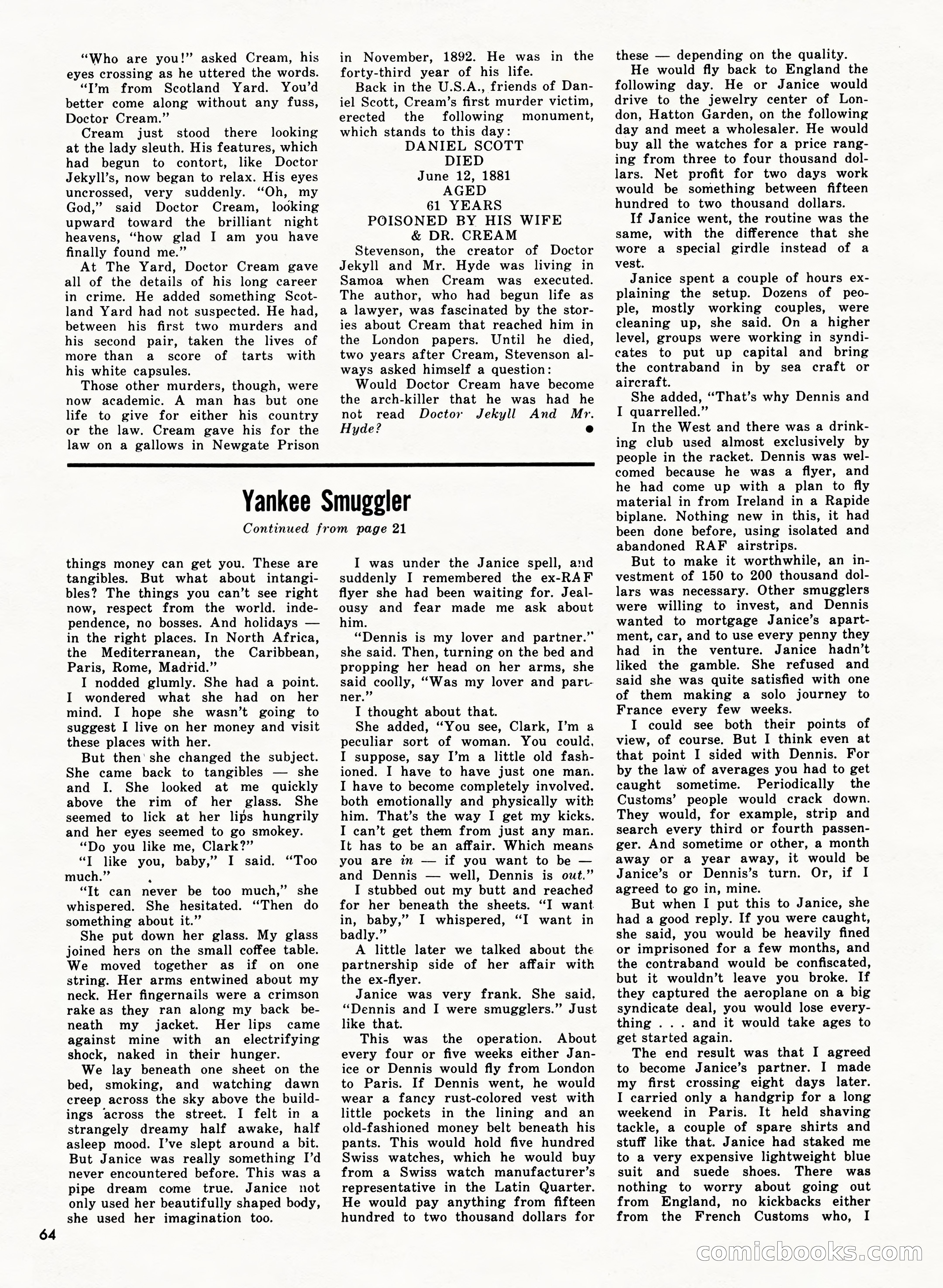 Bluebook for Men, October 1962 — page 64 of 84
