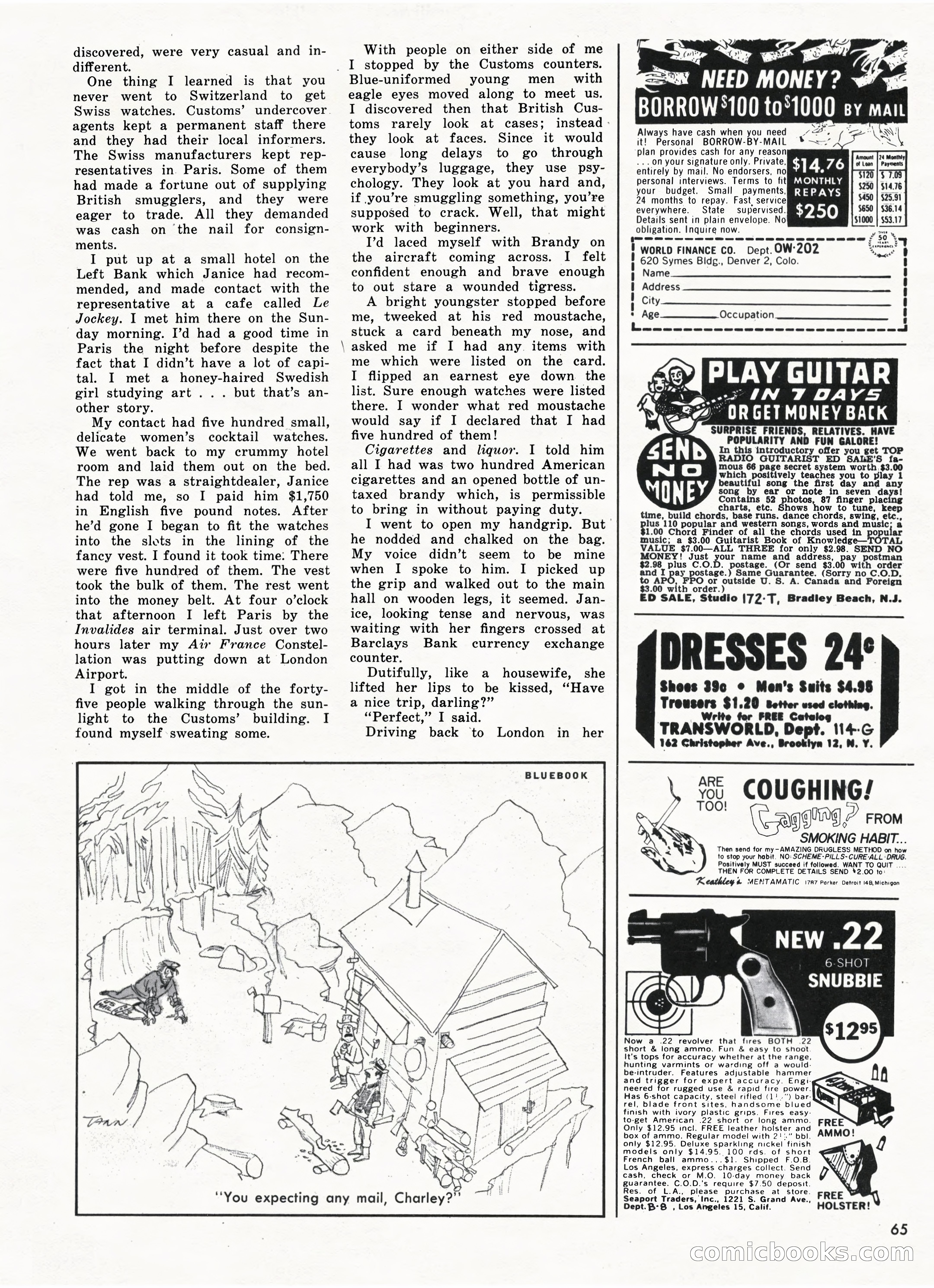 Bluebook for Men, October 1962 — page 65 of 84