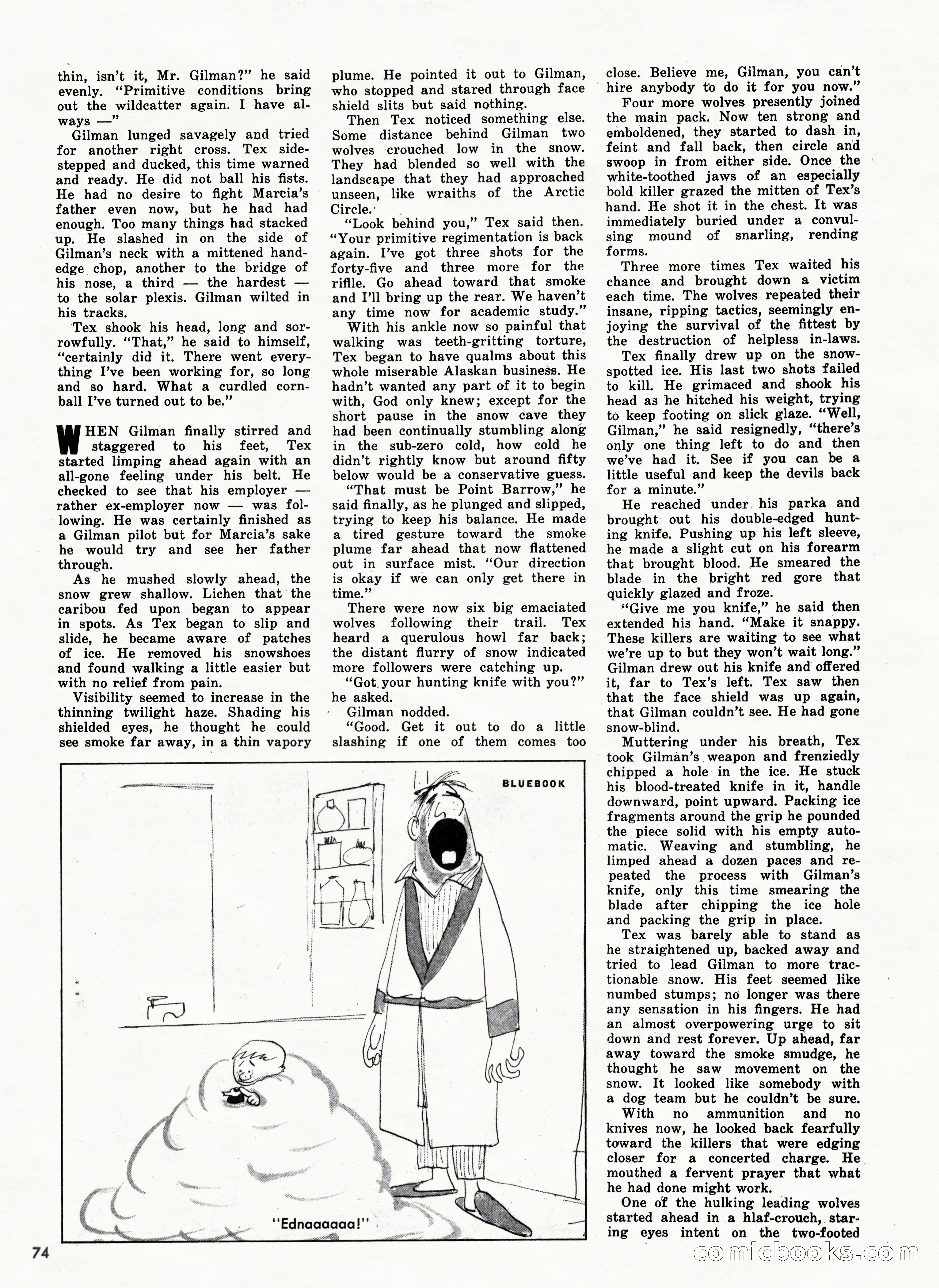 Bluebook for Men, October 1962 — page 74 of 84