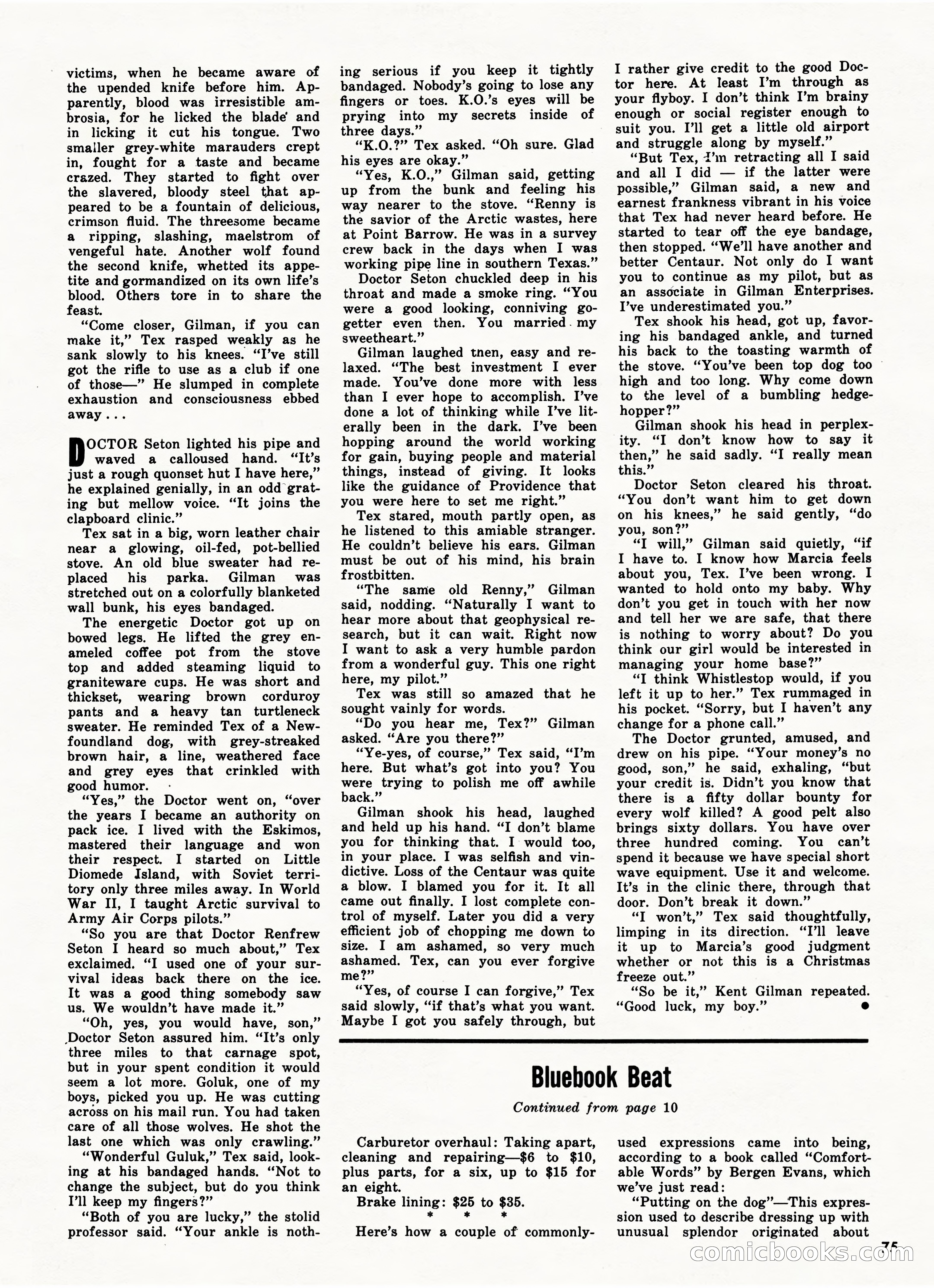 Bluebook for Men, October 1962 — page 75 of 84