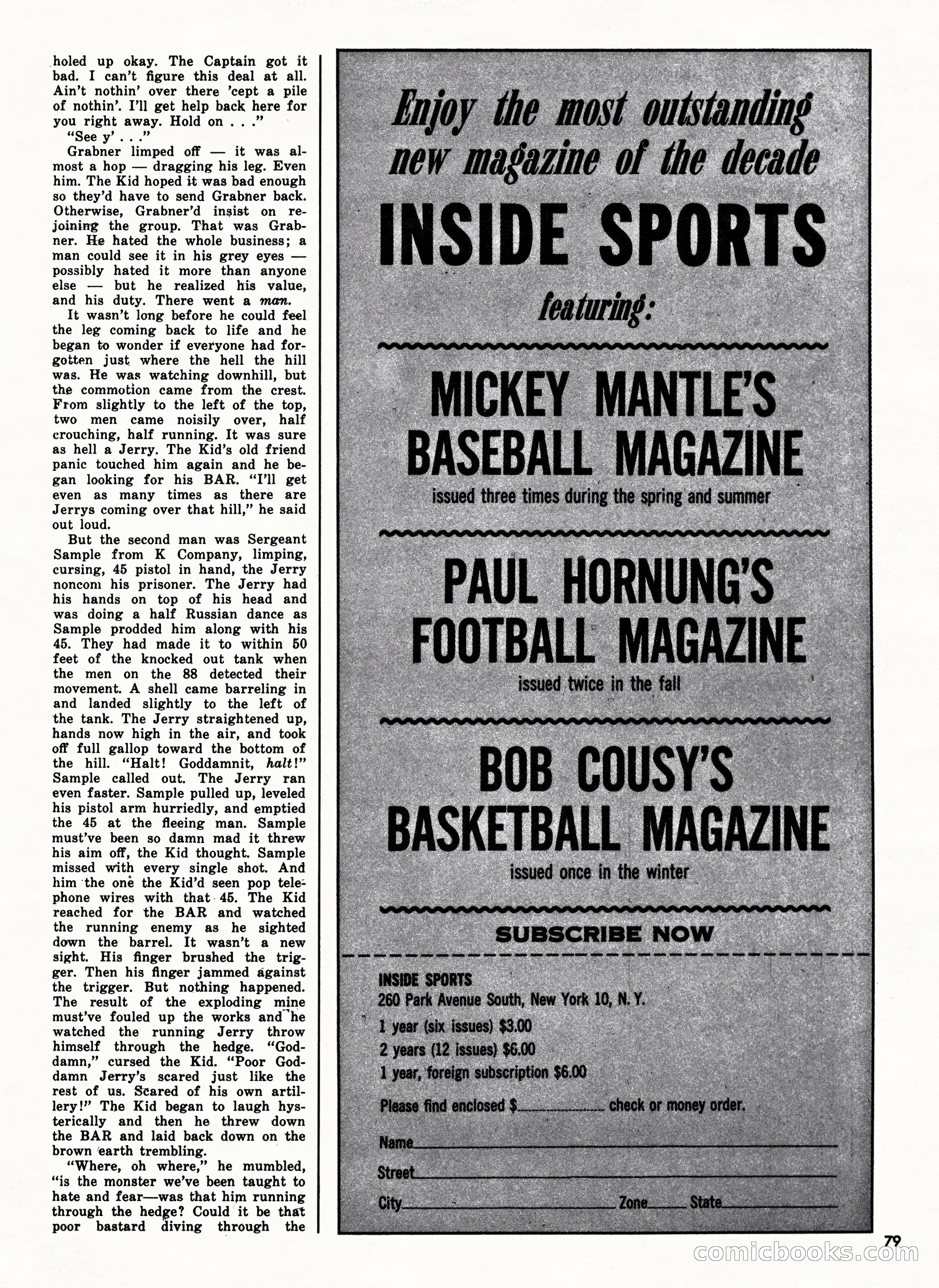 Bluebook for Men, October 1962 — page 79 of 84