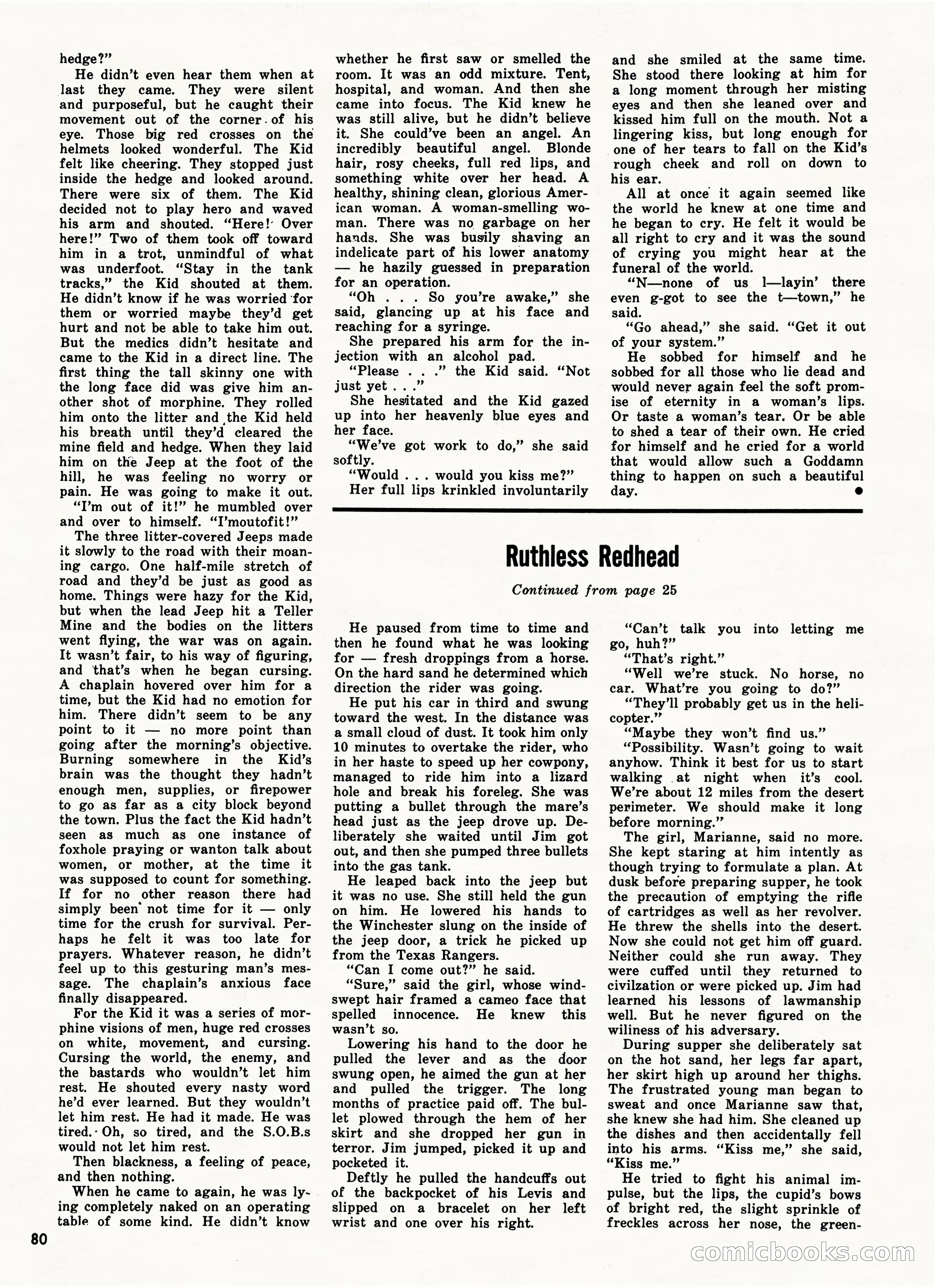 Bluebook for Men, October 1962 — page 80 of 84