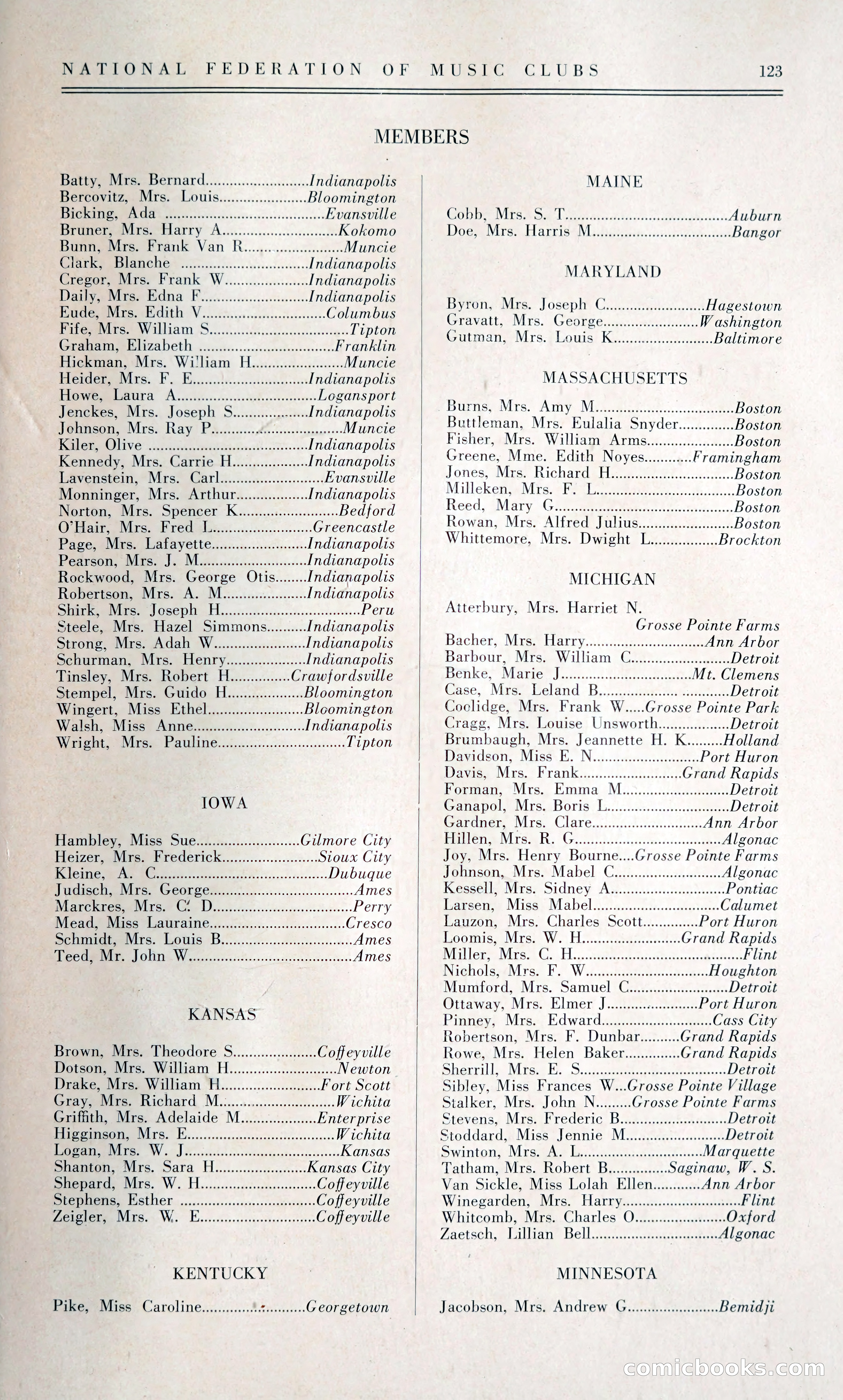 Blue Book Magazine Cover — page 132 of 135
