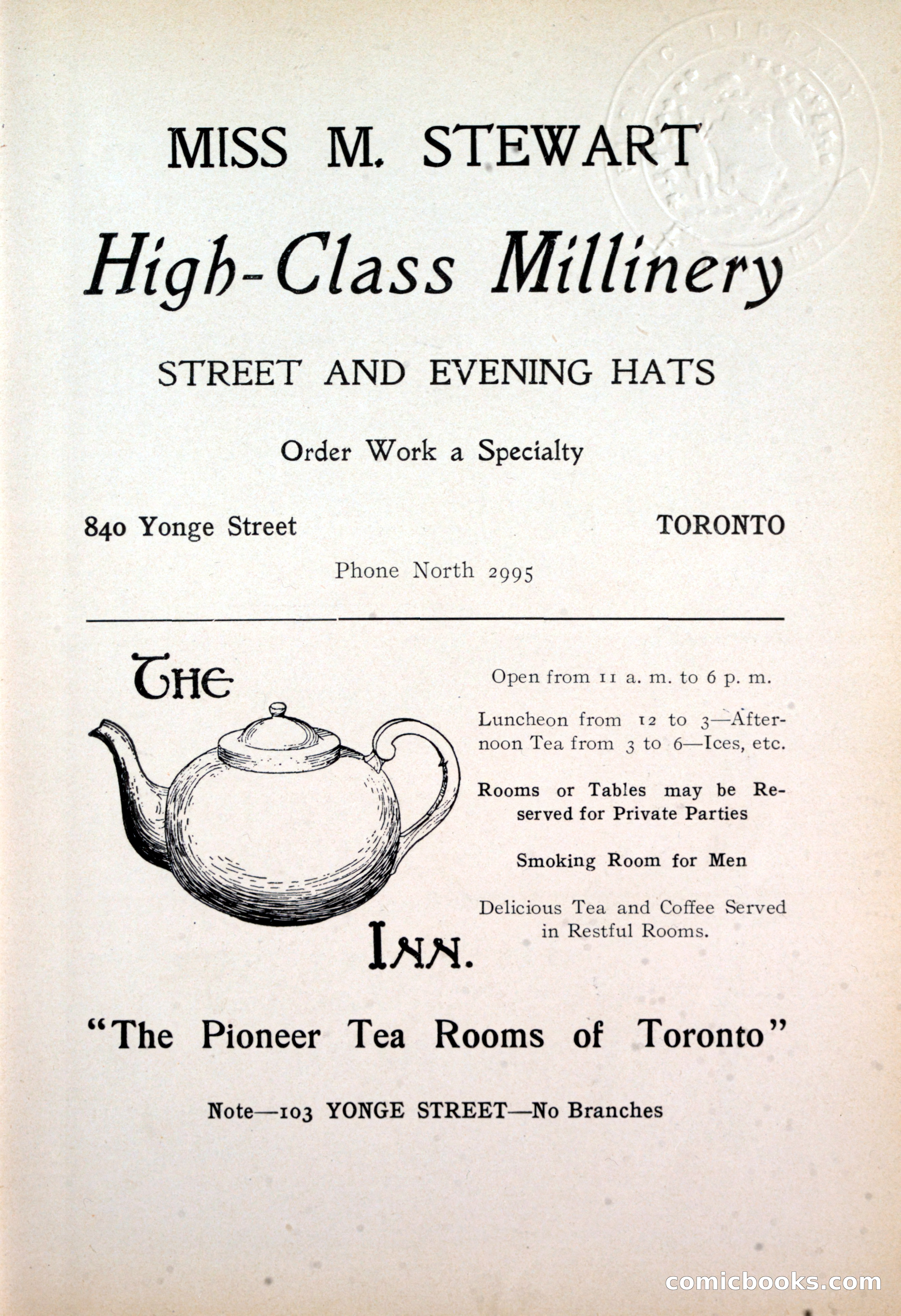 Dau's Blue Book: Toronto, Hamilton and London — page 61 of 198