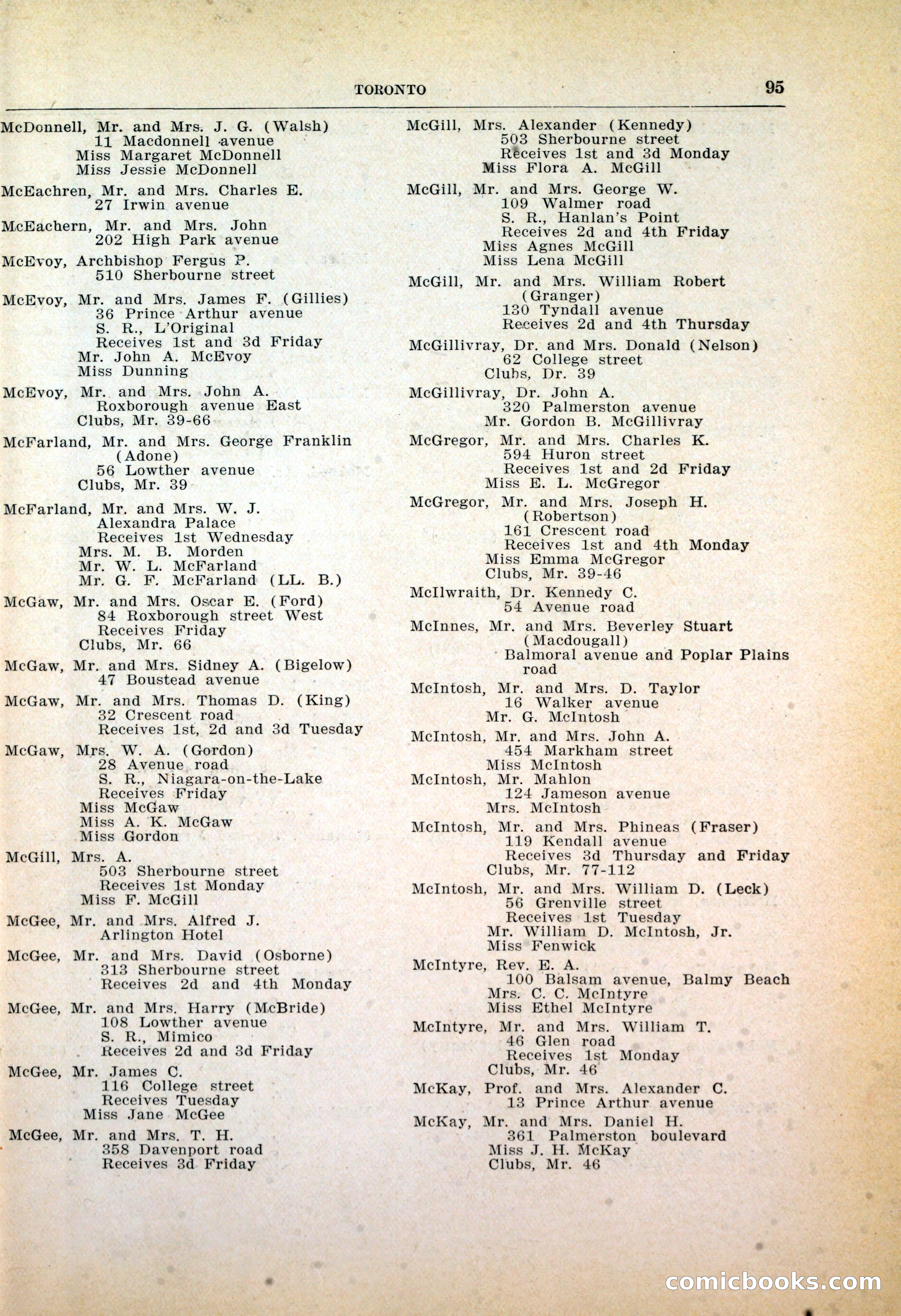 Dau's Blue Book: Toronto, Hamilton and London — page 97 of 198