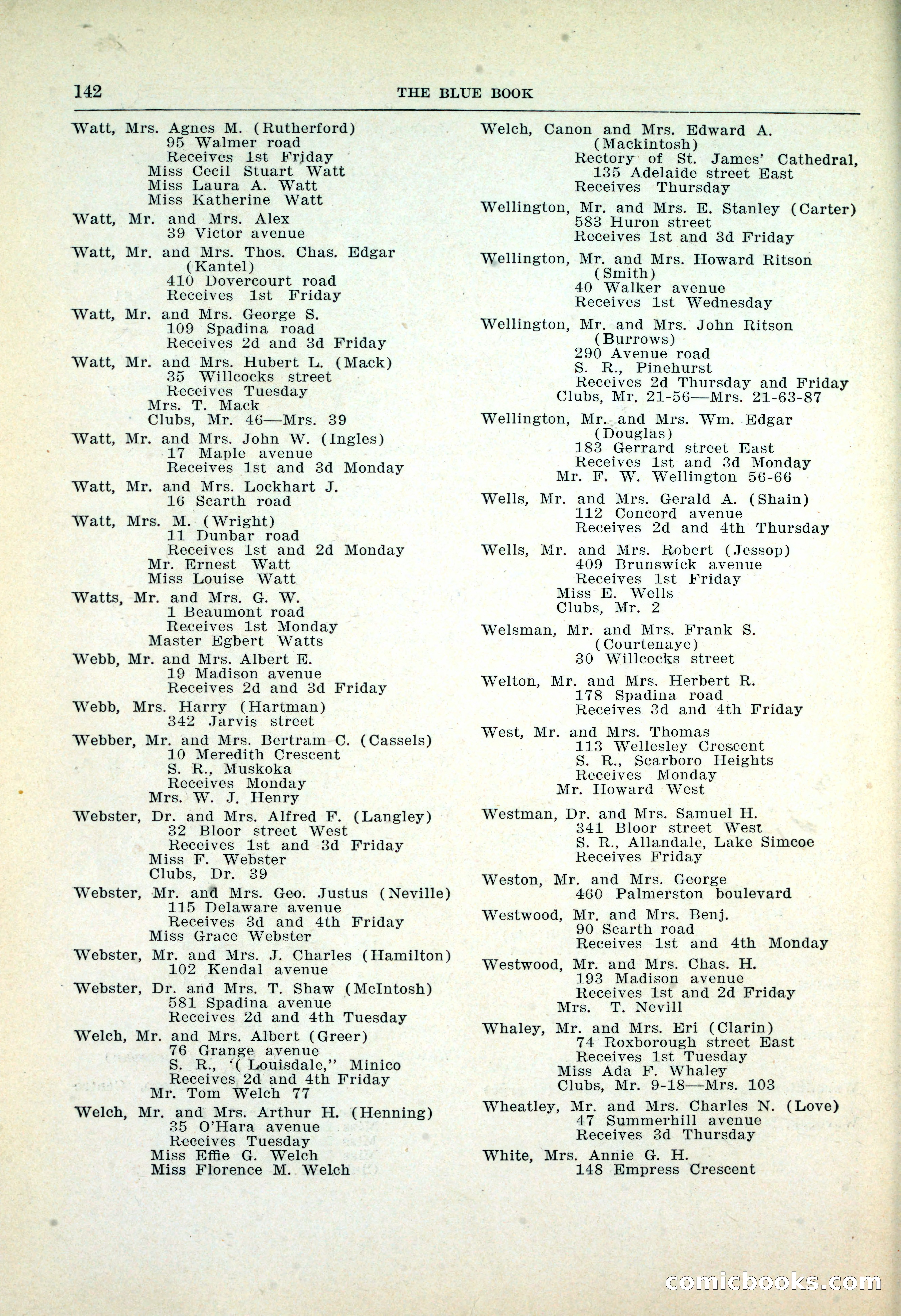 Dau's Blue Book: Toronto, Hamilton and London — page 146 of 198