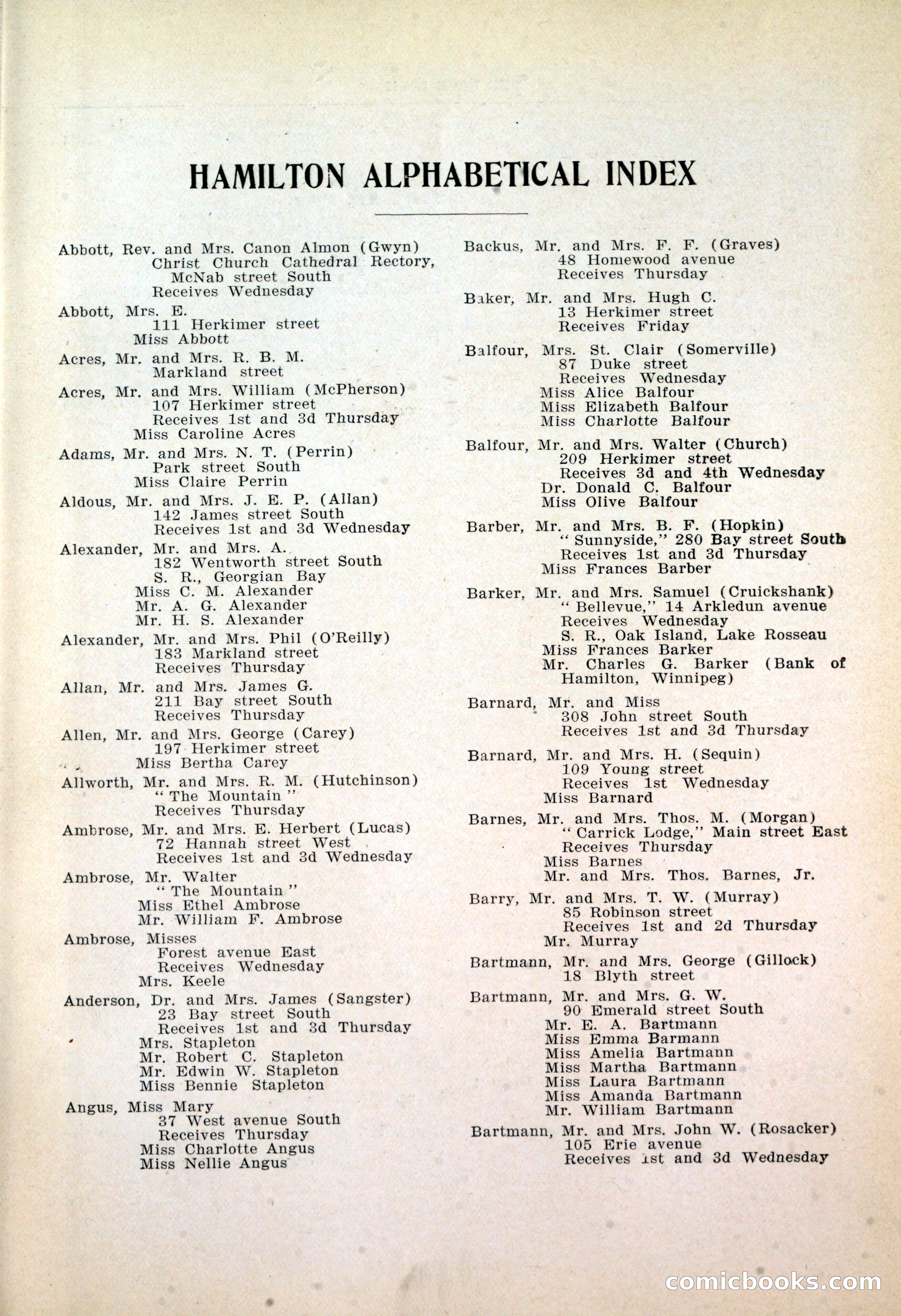 Dau's Blue Book: Toronto, Hamilton and London — page 153 of 198
