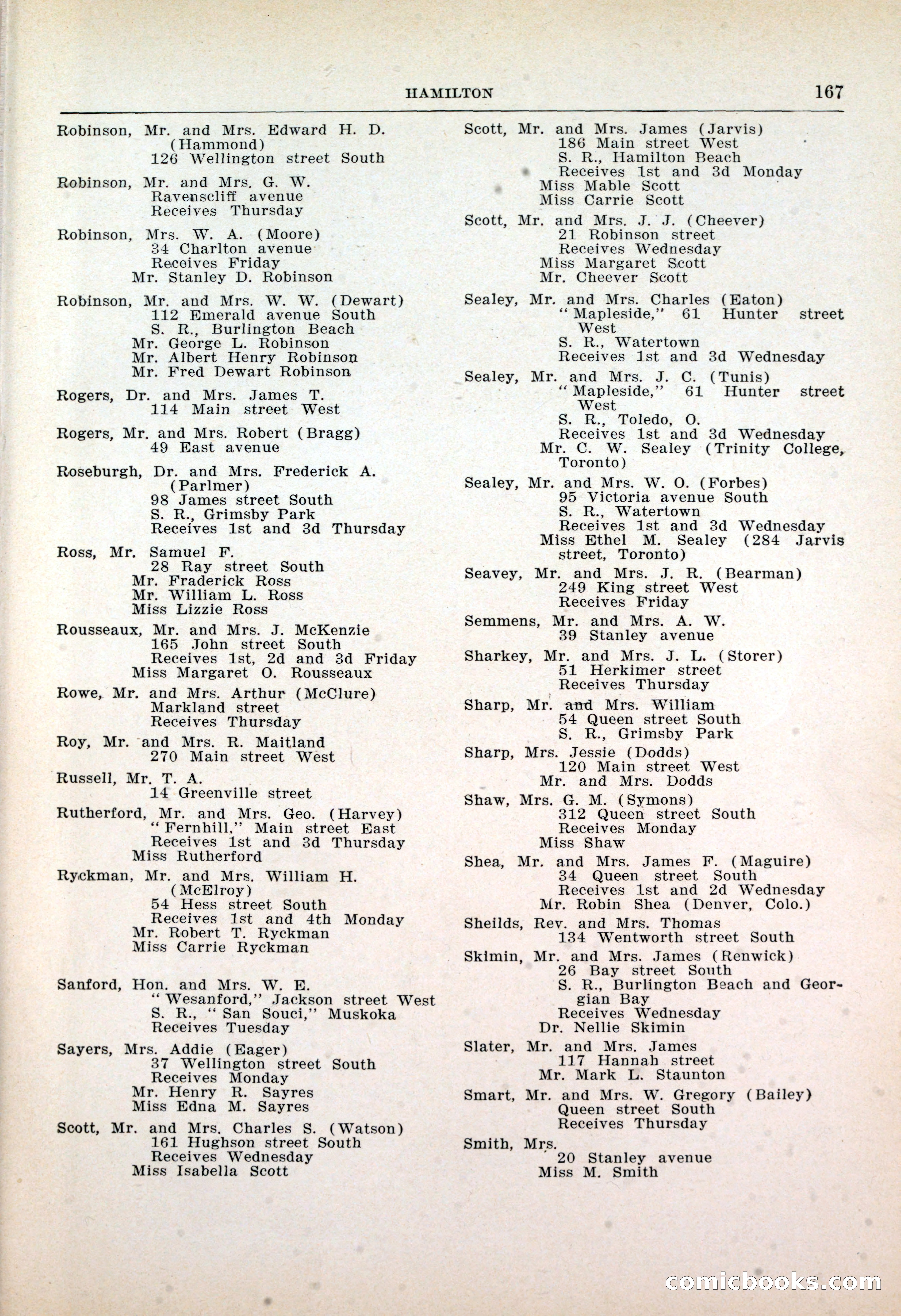 Dau's Blue Book: Toronto, Hamilton and London — page 171 of 198