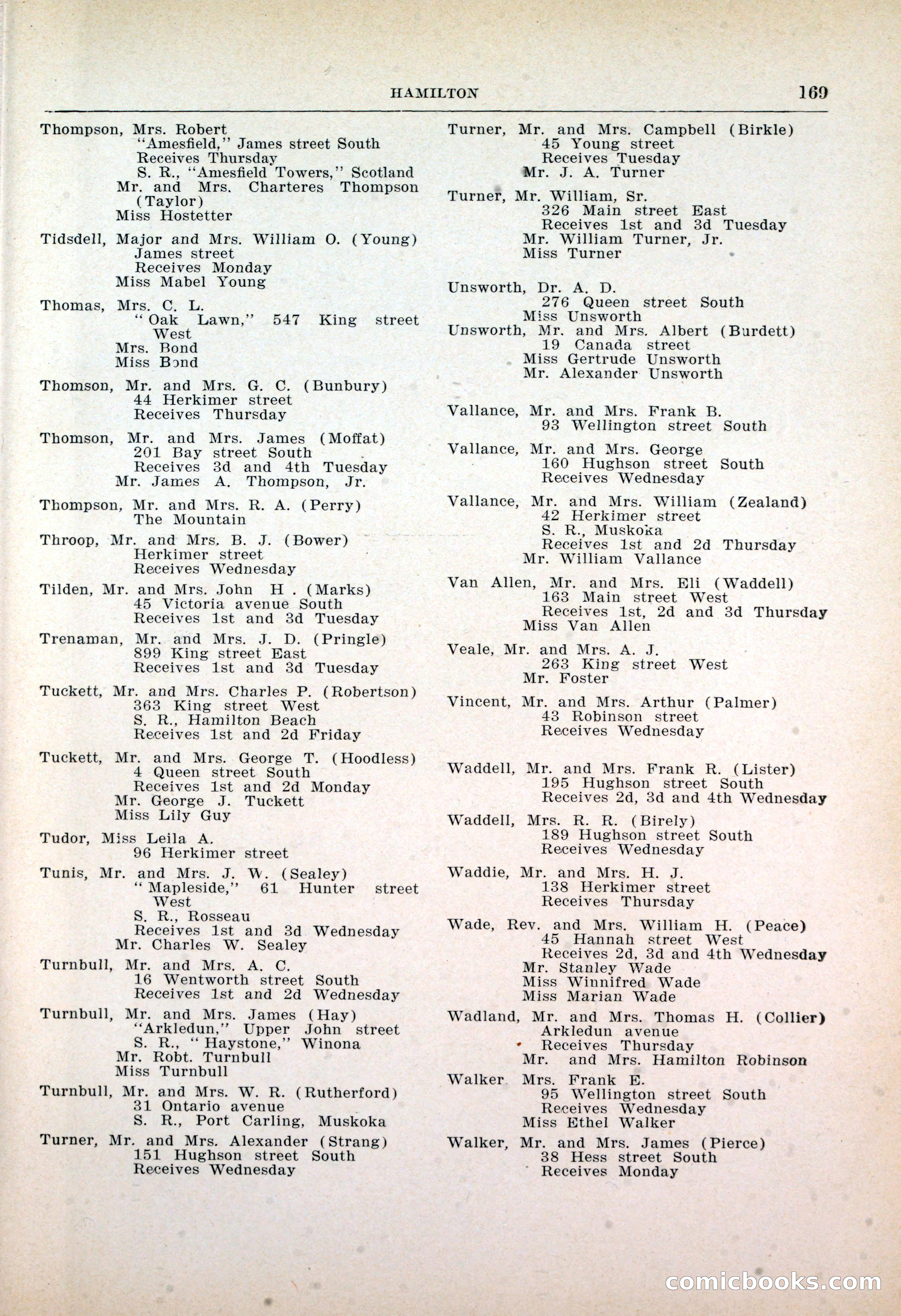 Dau's Blue Book: Toronto, Hamilton and London — page 173 of 198