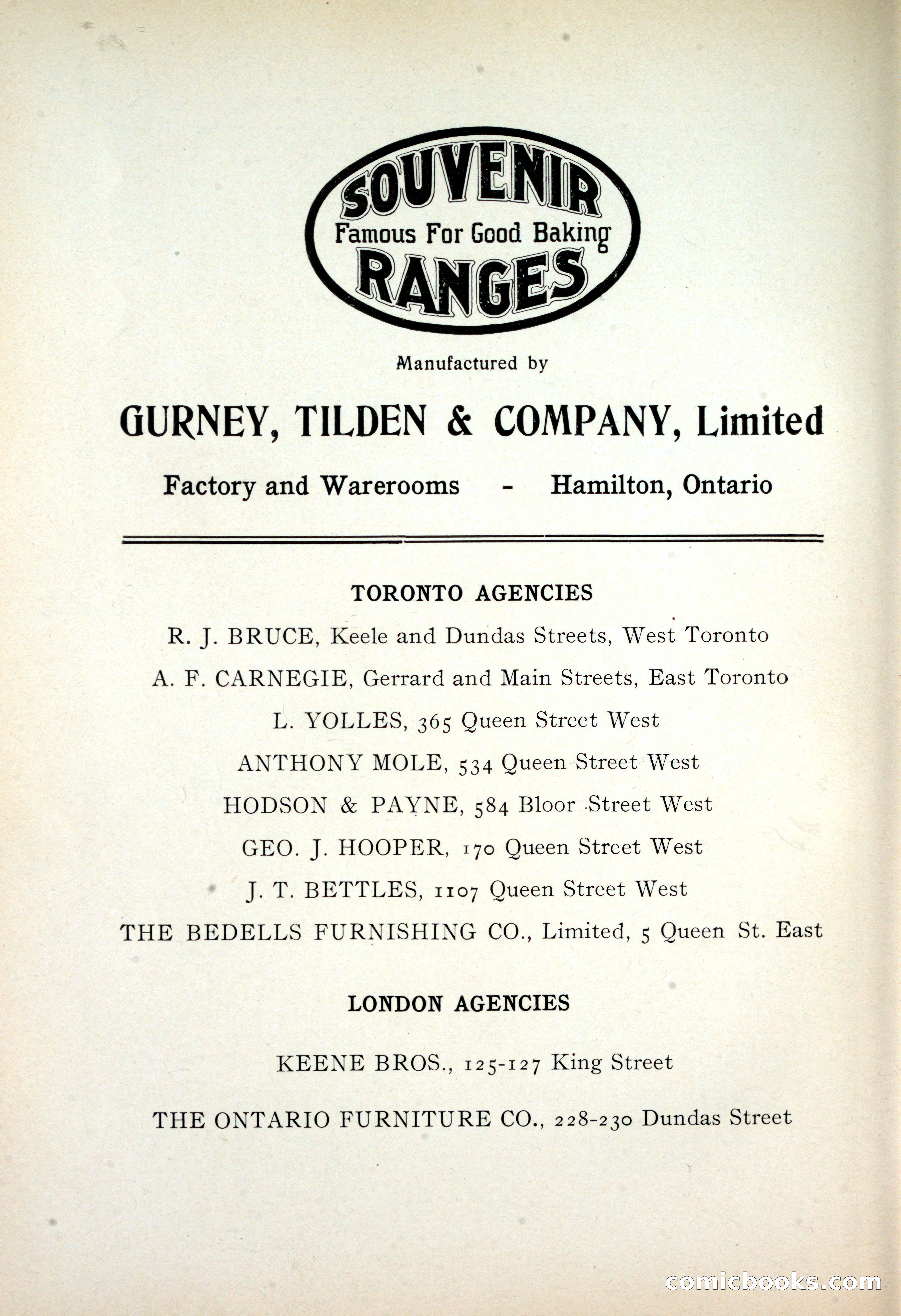 Dau's Blue Book: Toronto, Hamilton and London — page 174 of 198