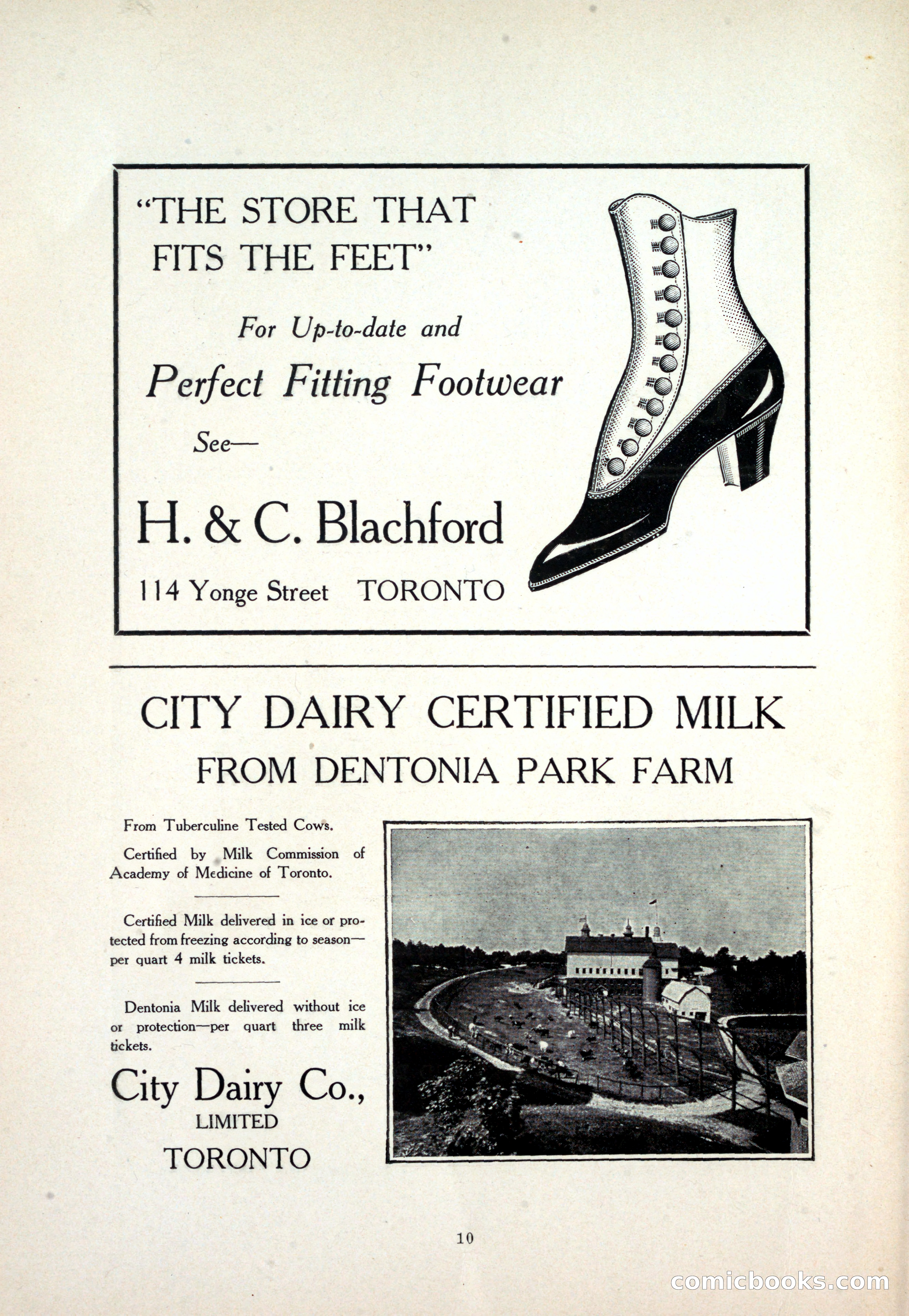Dau's Blue Book: Toronto and Hamilton Social Directory — page 10 of 214