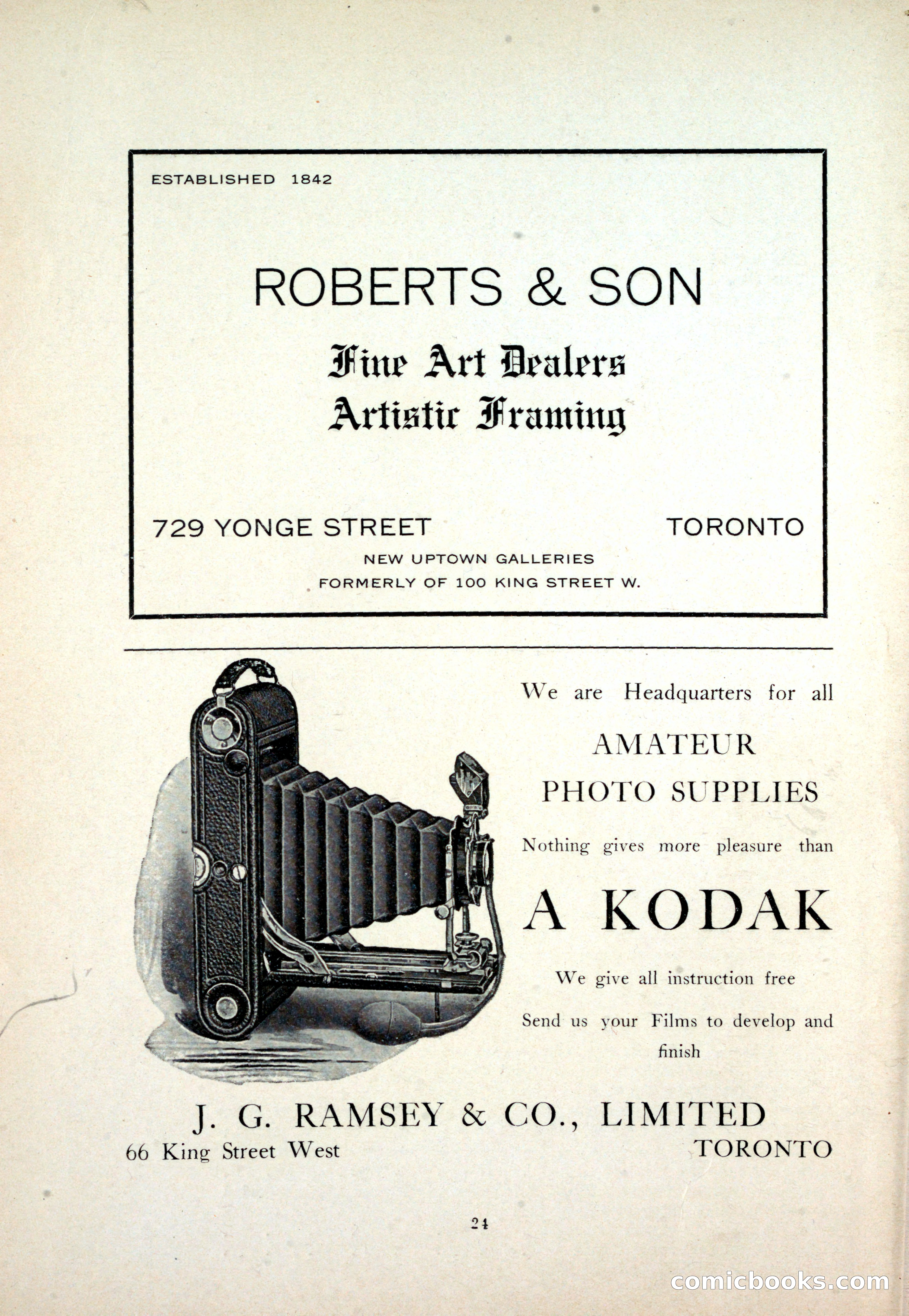 Dau's Blue Book: Toronto and Hamilton Social Directory — page 24 of 214