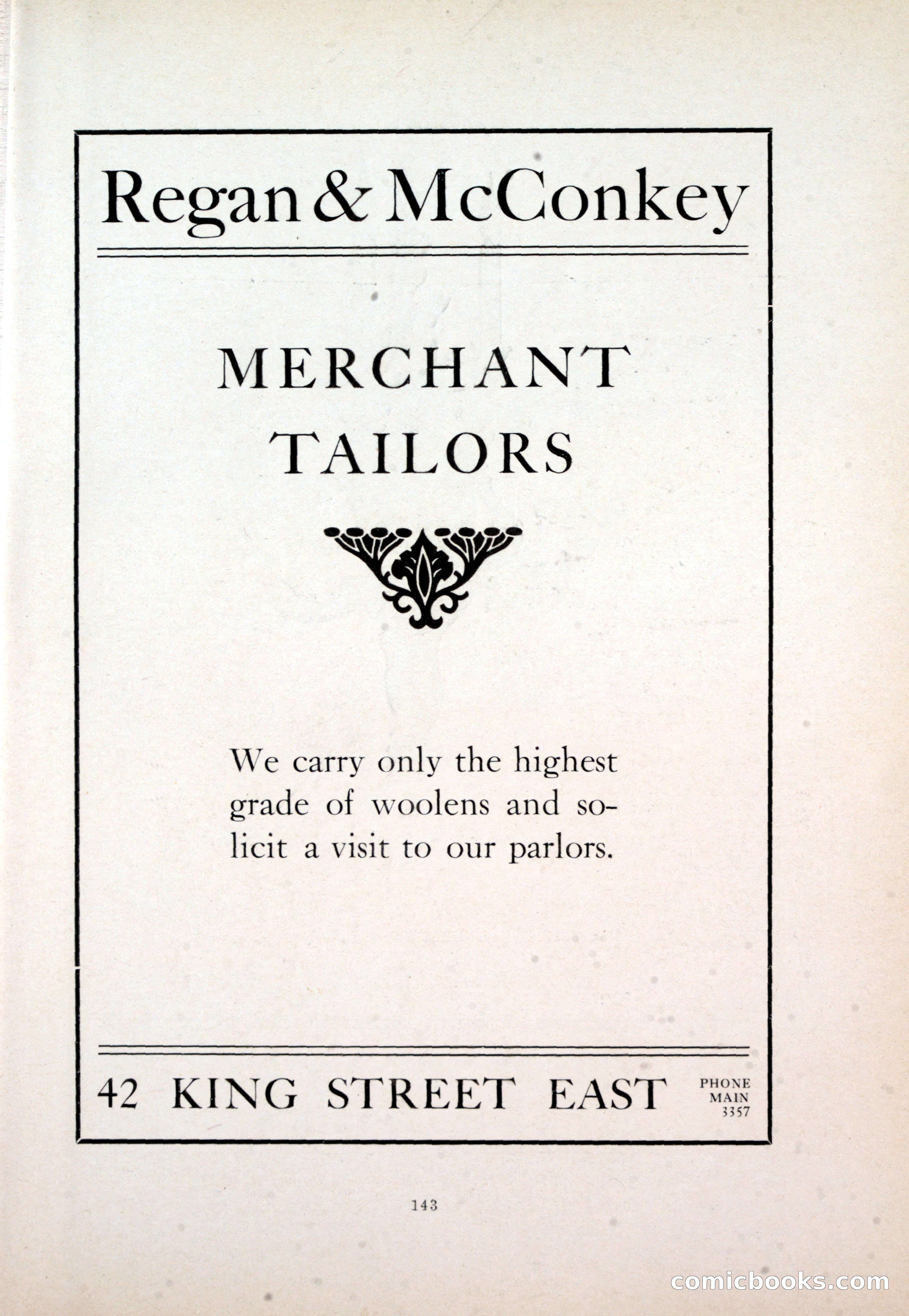 Dau's Blue Book: Toronto and Hamilton Social Directory — page 143 of 214