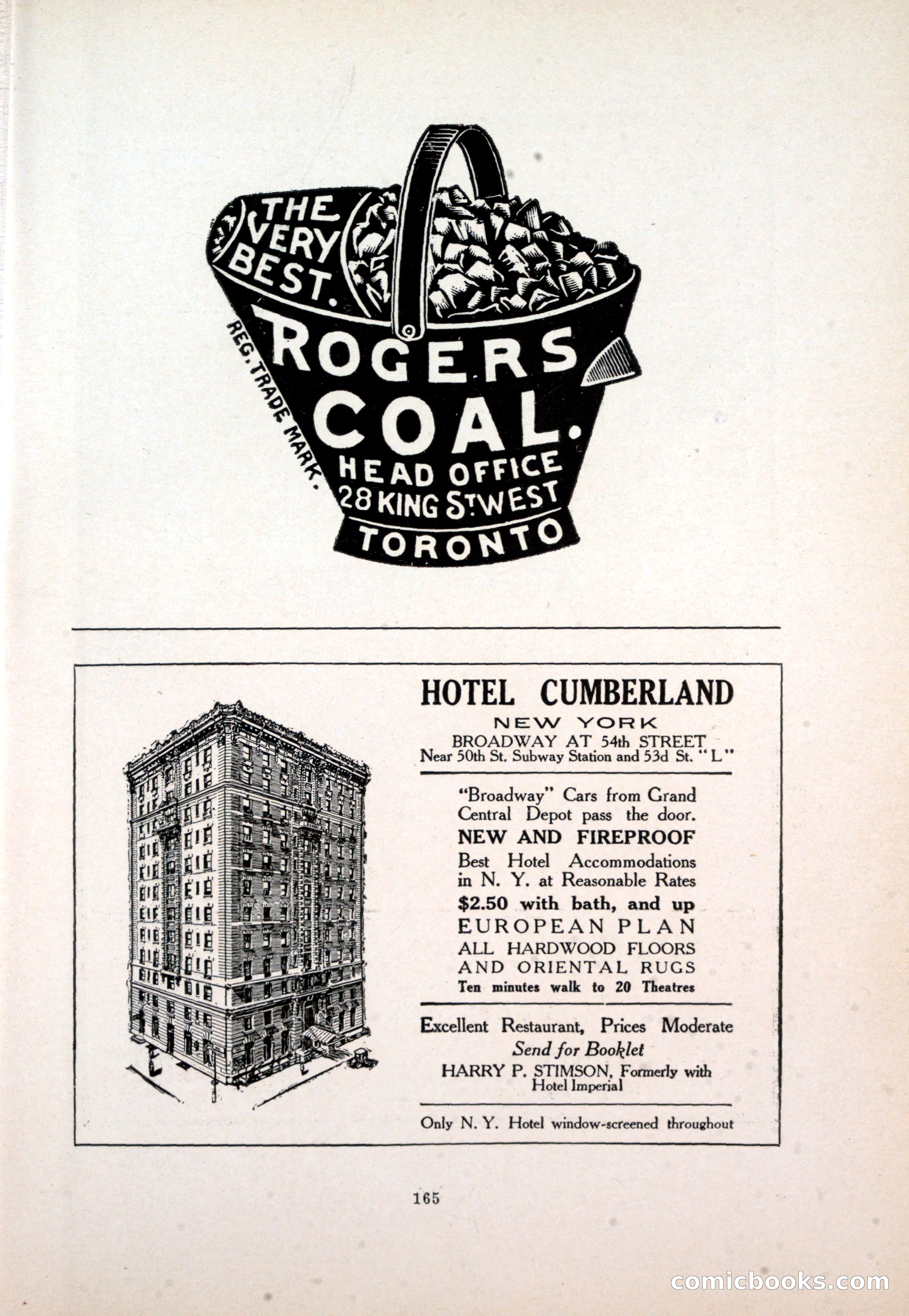 Dau's Blue Book: Toronto and Hamilton Social Directory — page 165 of 214