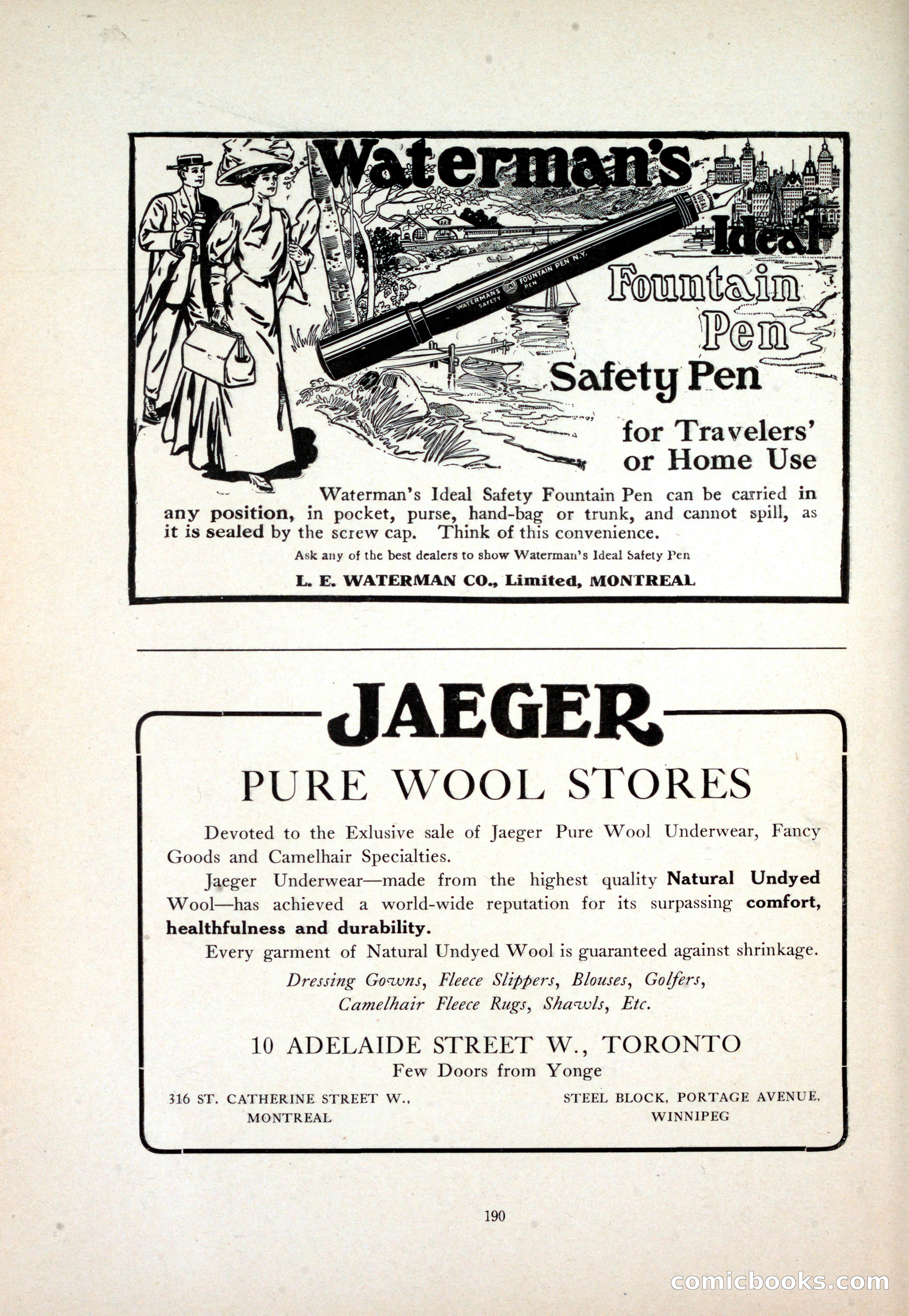Dau's Blue Book: Toronto and Hamilton Social Directory — page 190 of 214