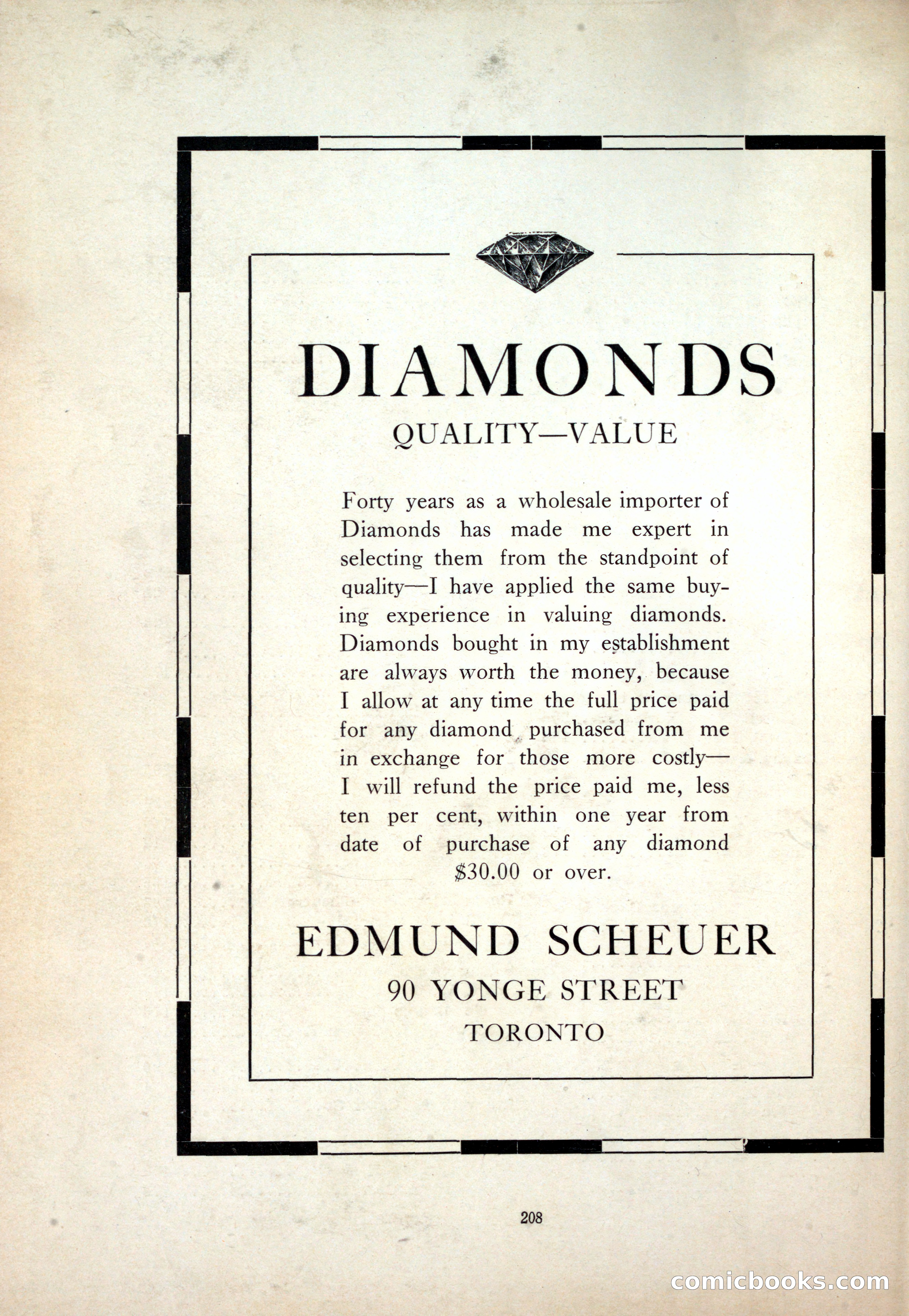 Dau's Blue Book: Toronto and Hamilton Social Directory — page 208 of 214