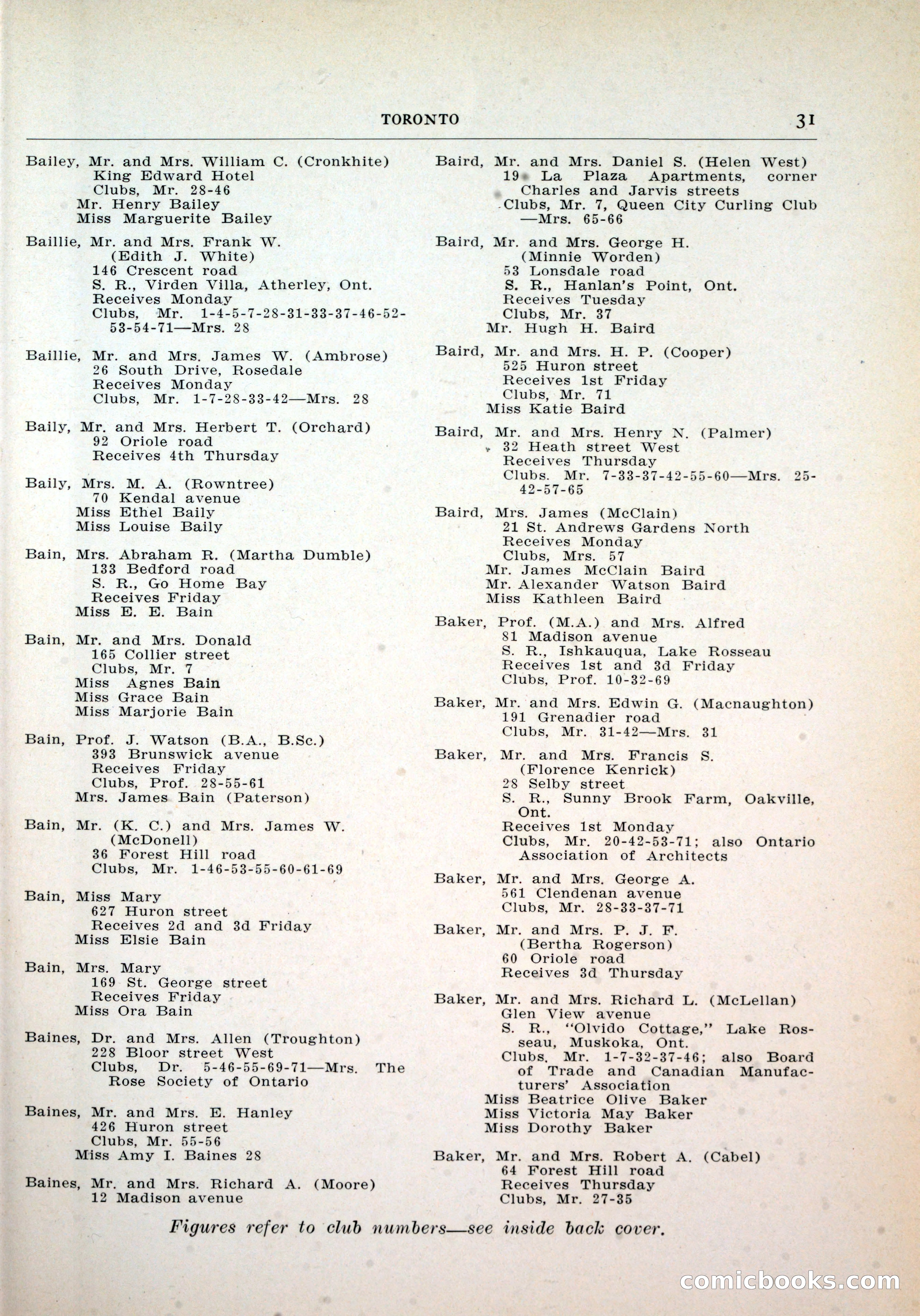 Dau's Blue Book, Toronto — page 23 of 264