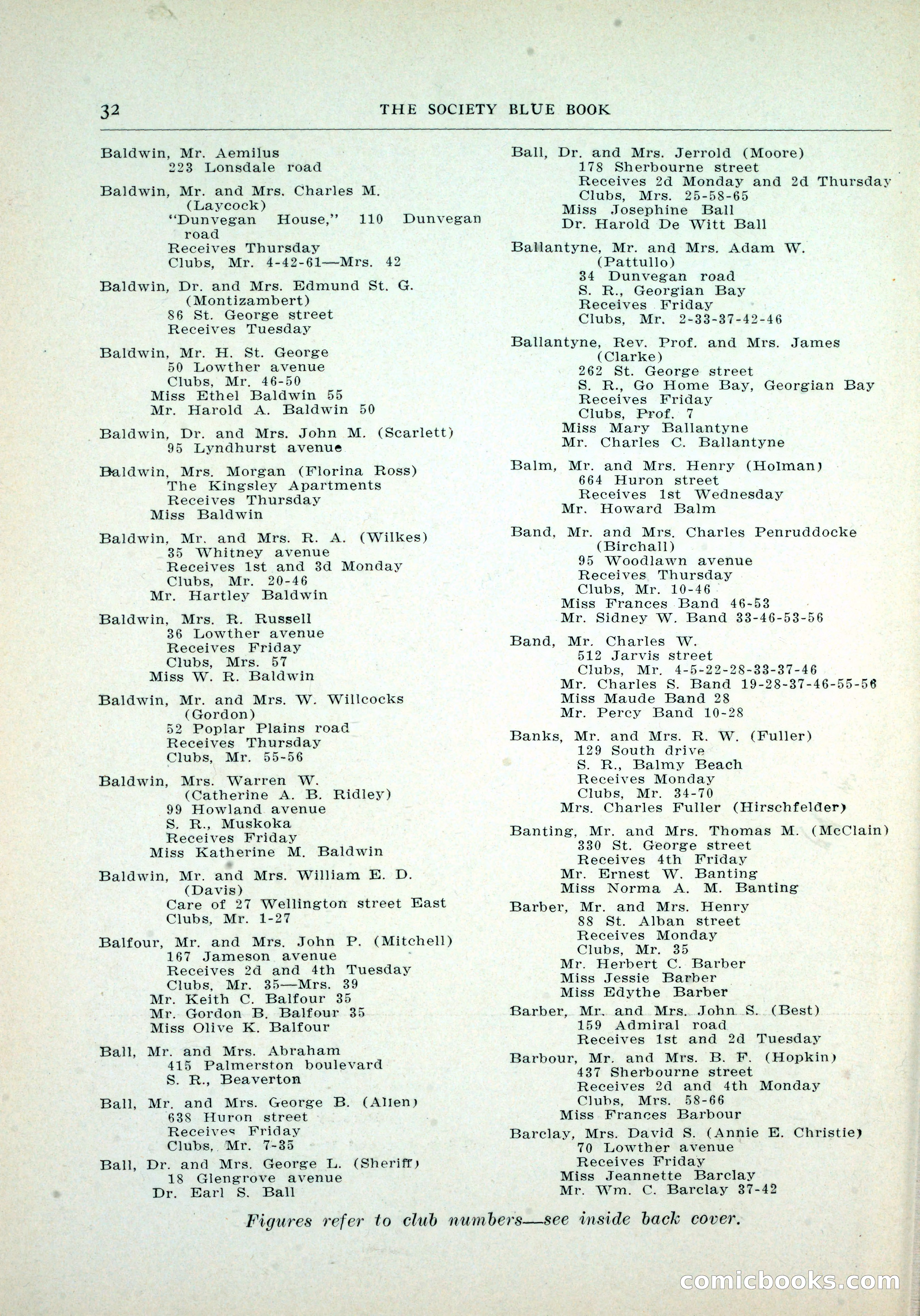 Dau's Blue Book, Toronto — page 24 of 264