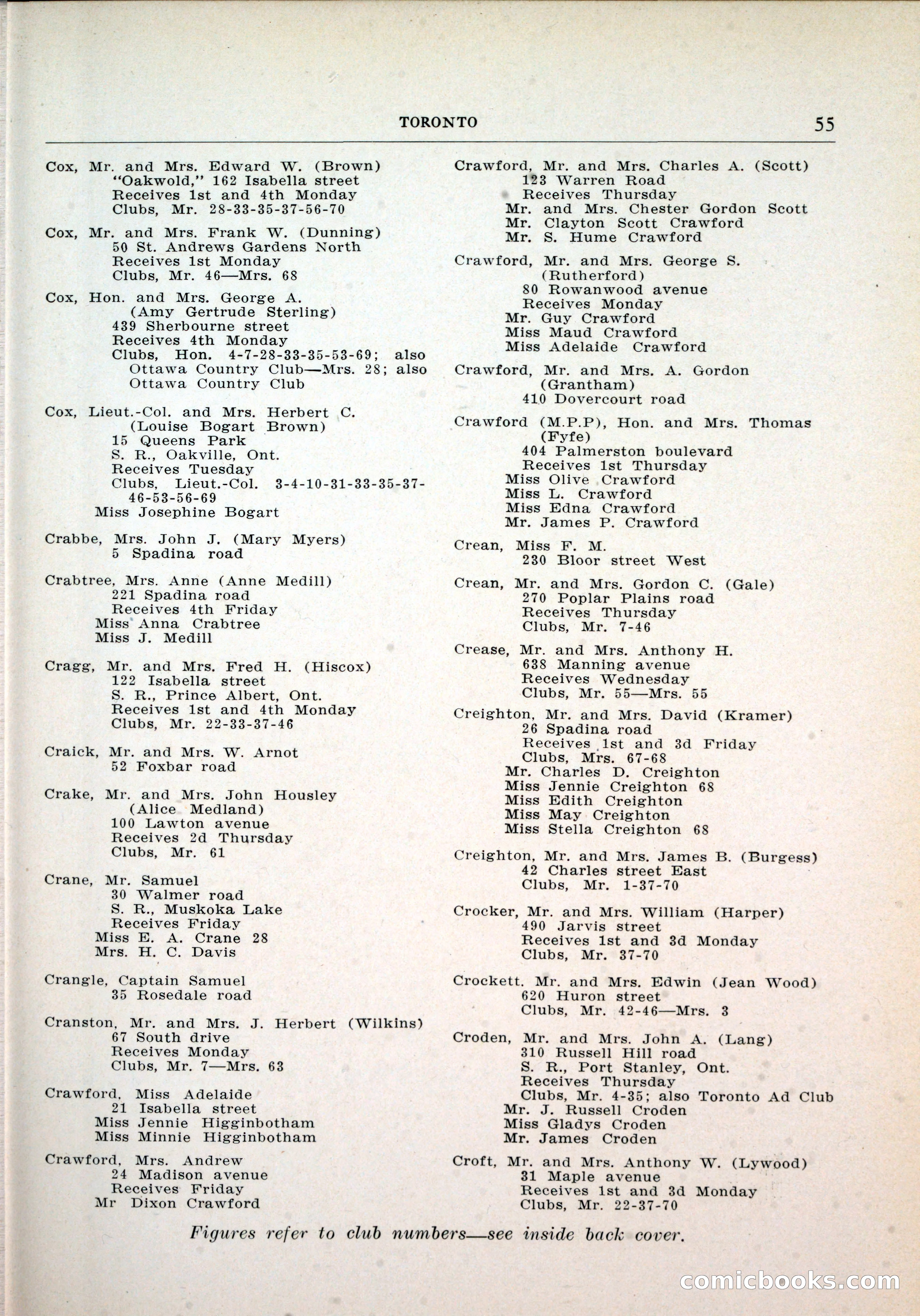 Dau's Blue Book, Toronto — page 47 of 264