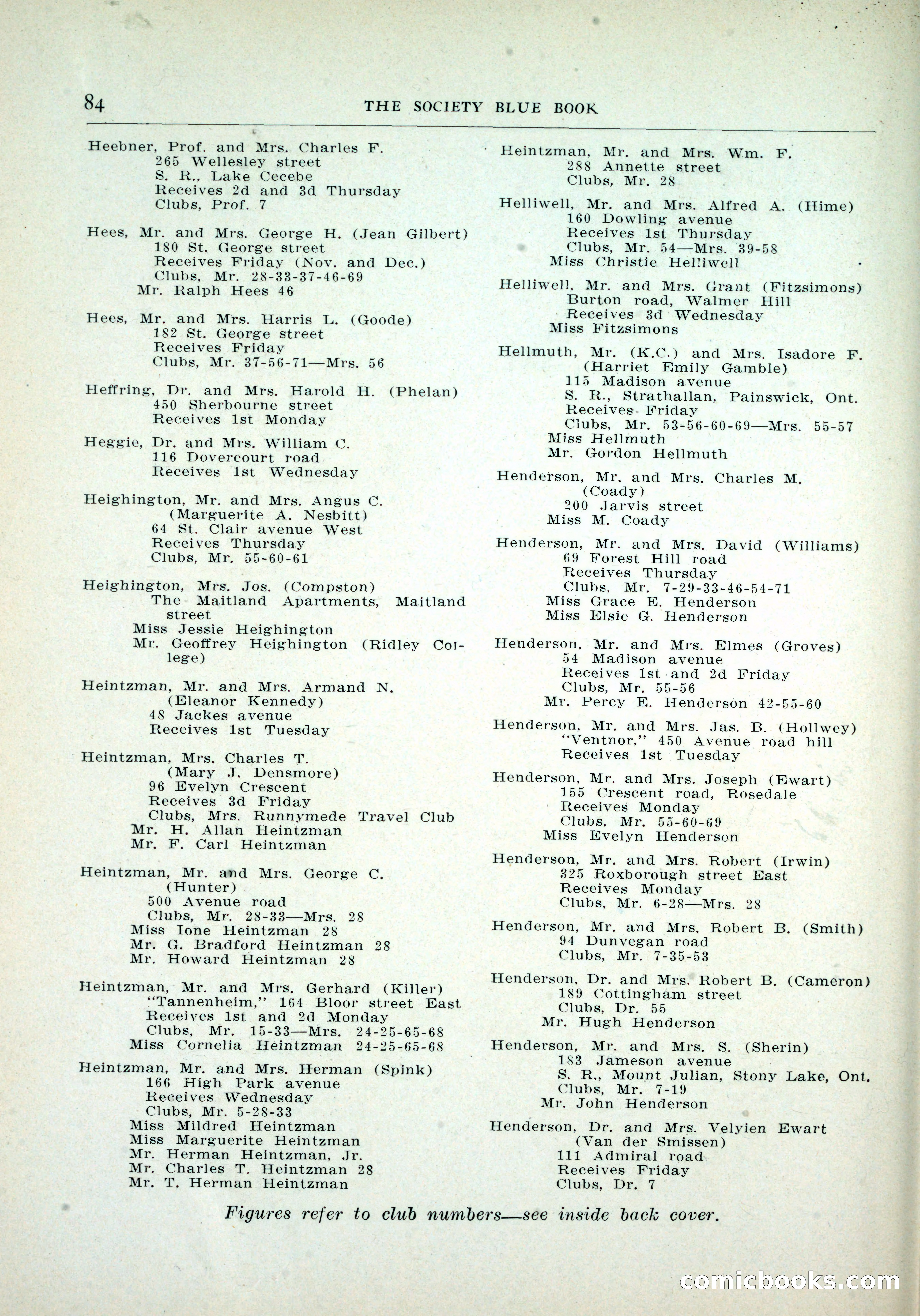 Dau's Blue Book, Toronto — page 76 of 264