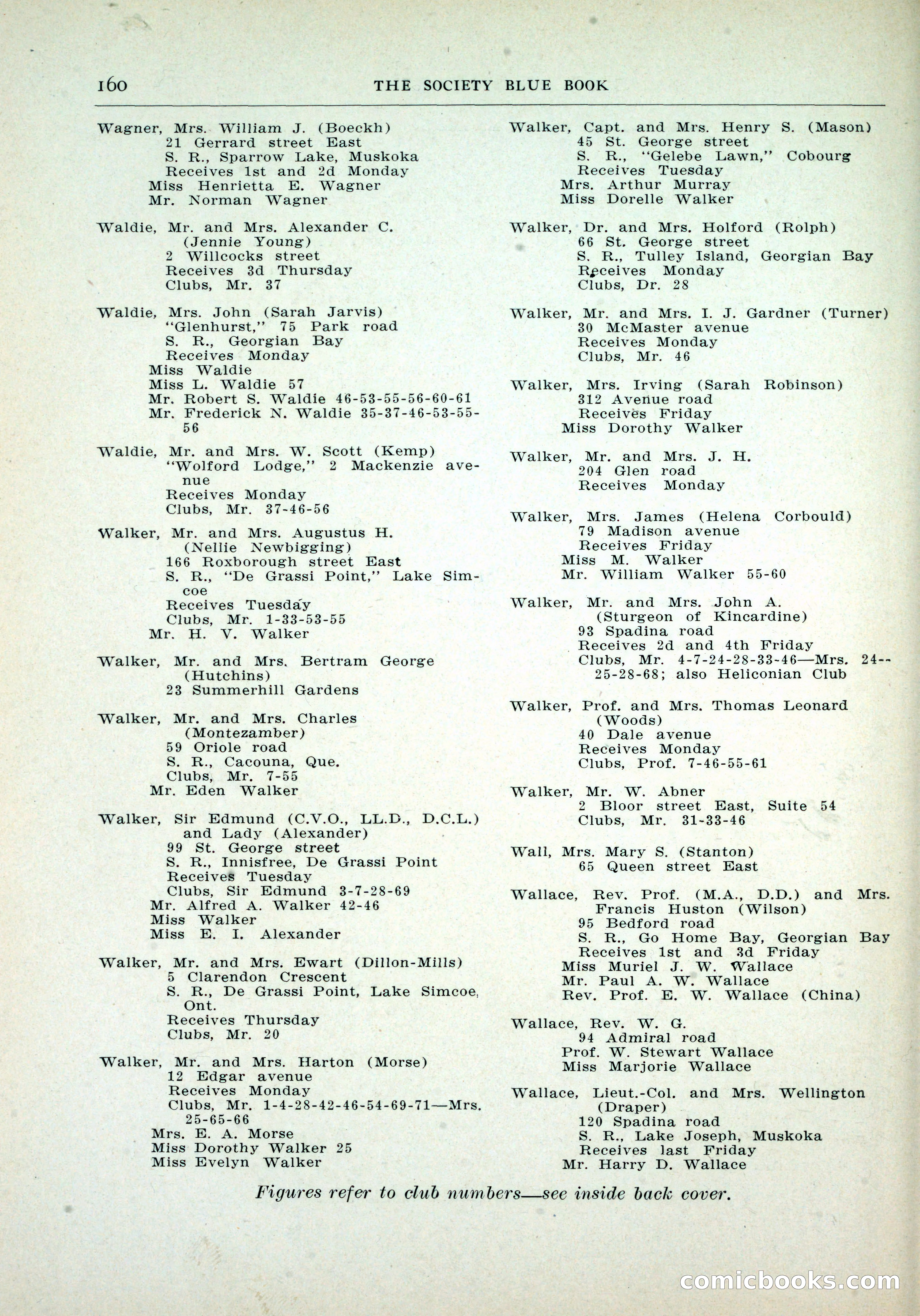 Dau's Blue Book, Toronto — page 152 of 264