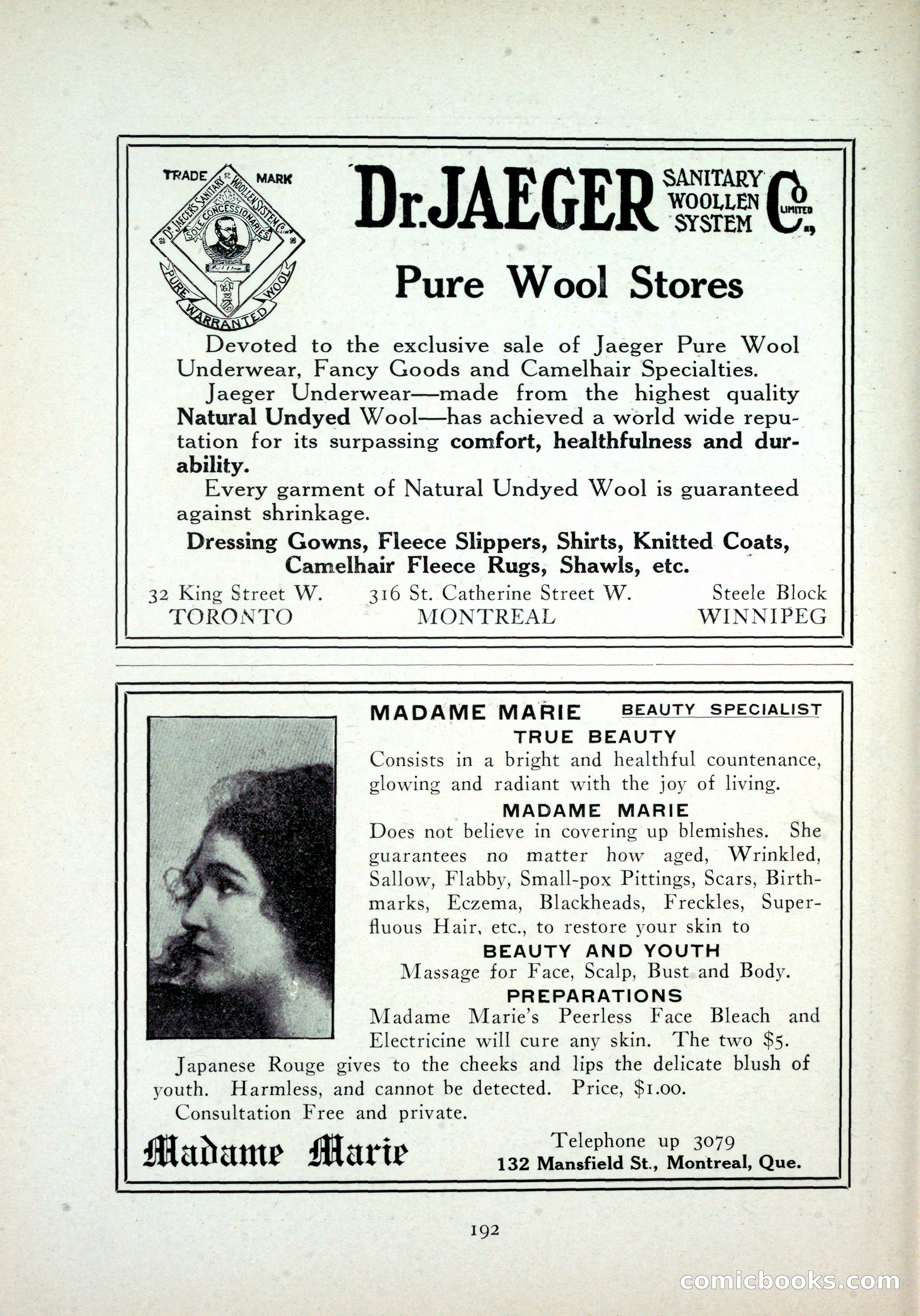 Dau's Blue Book, Toronto — page 184 of 264
