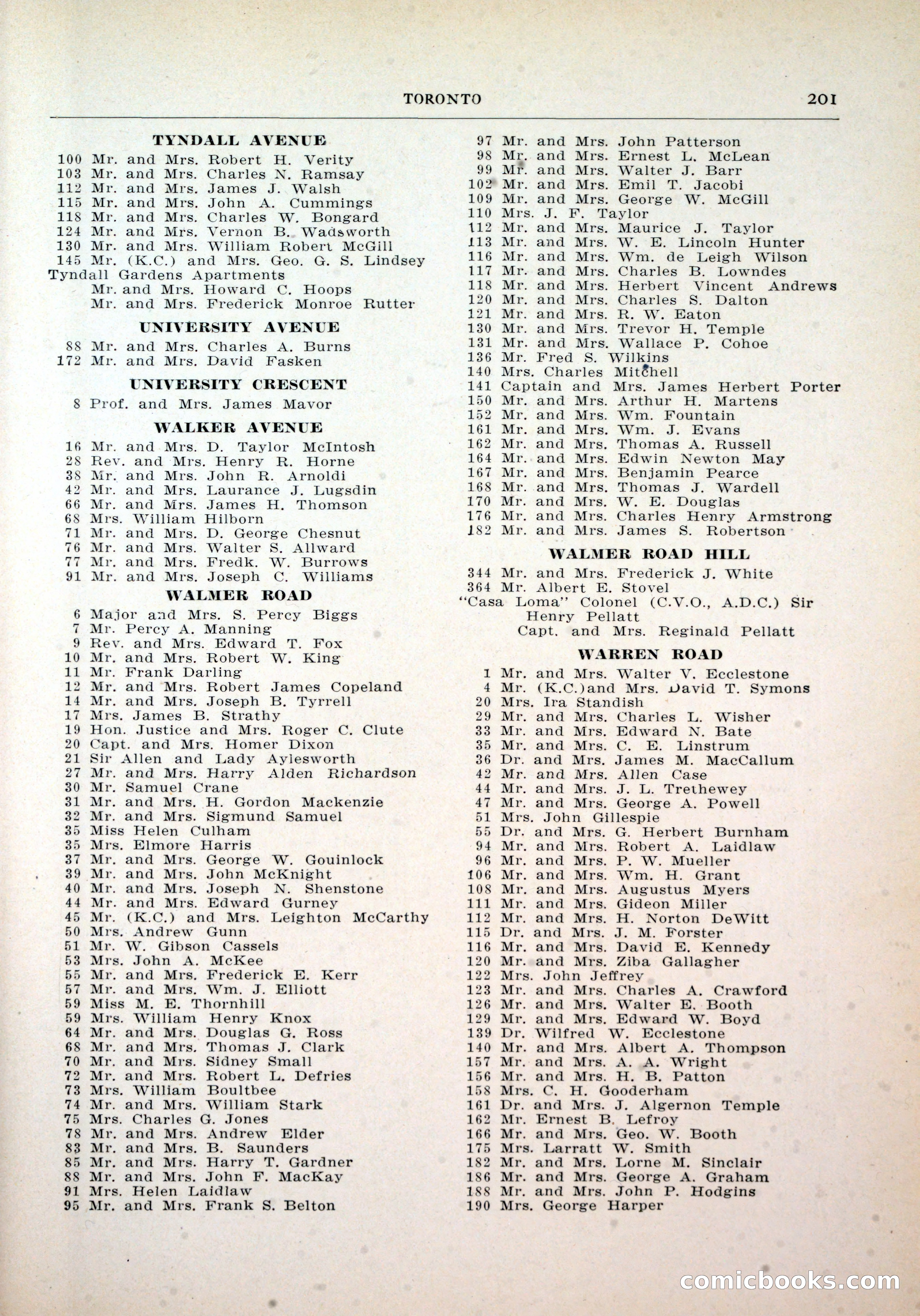 Dau's Blue Book, Toronto — page 193 of 264