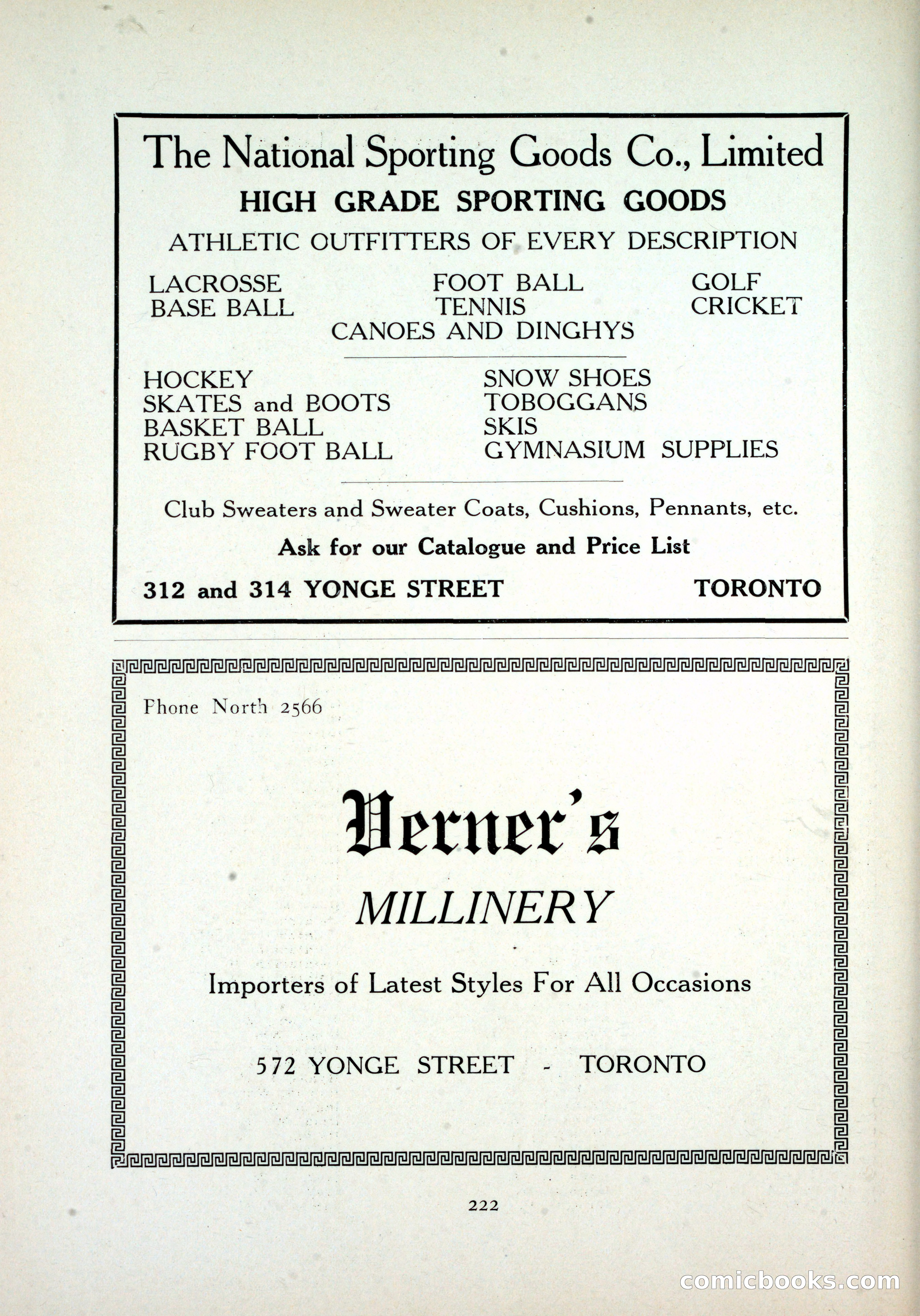 Dau's Blue Book, Toronto — page 214 of 264