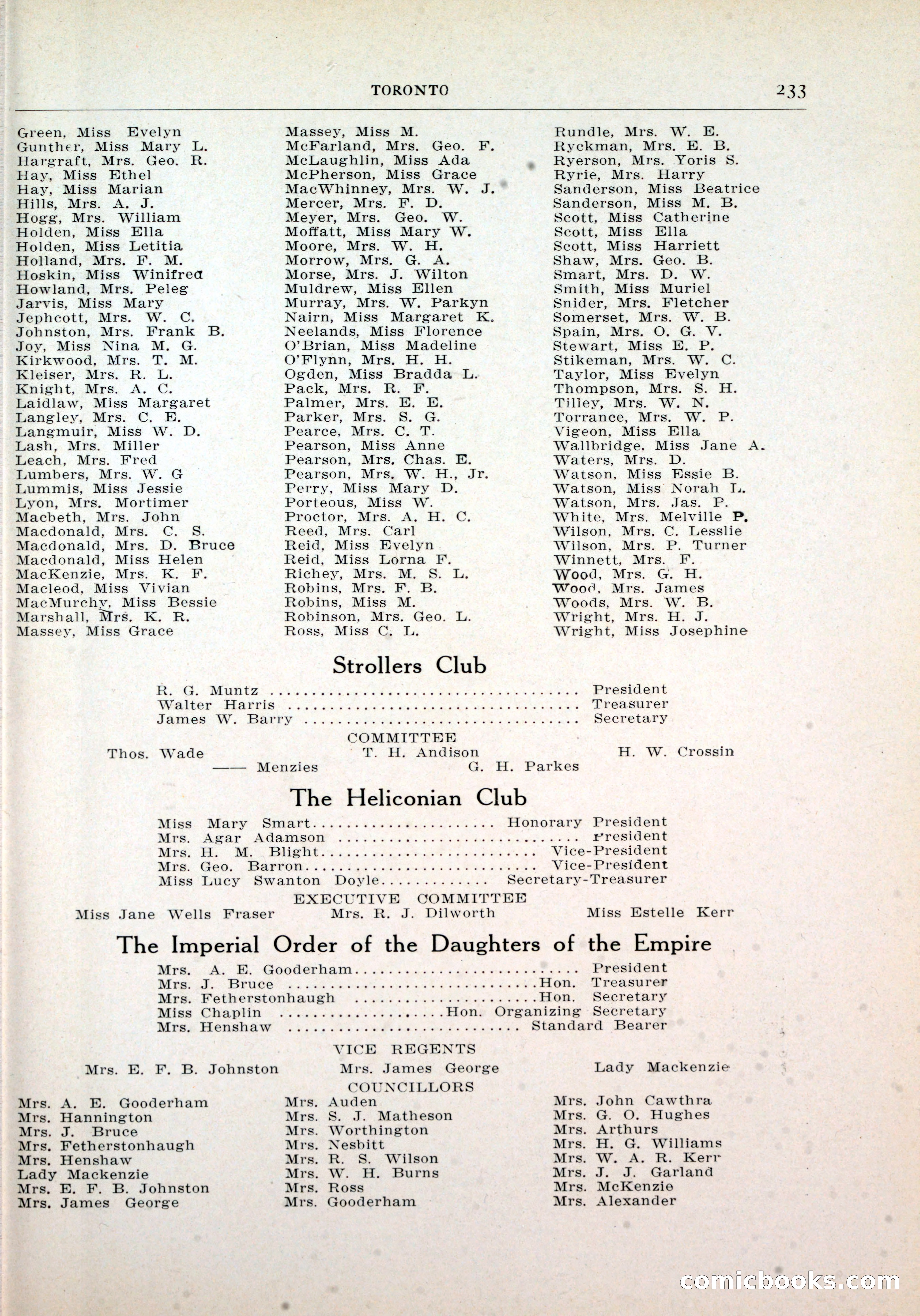 Dau's Blue Book, Toronto — page 225 of 264