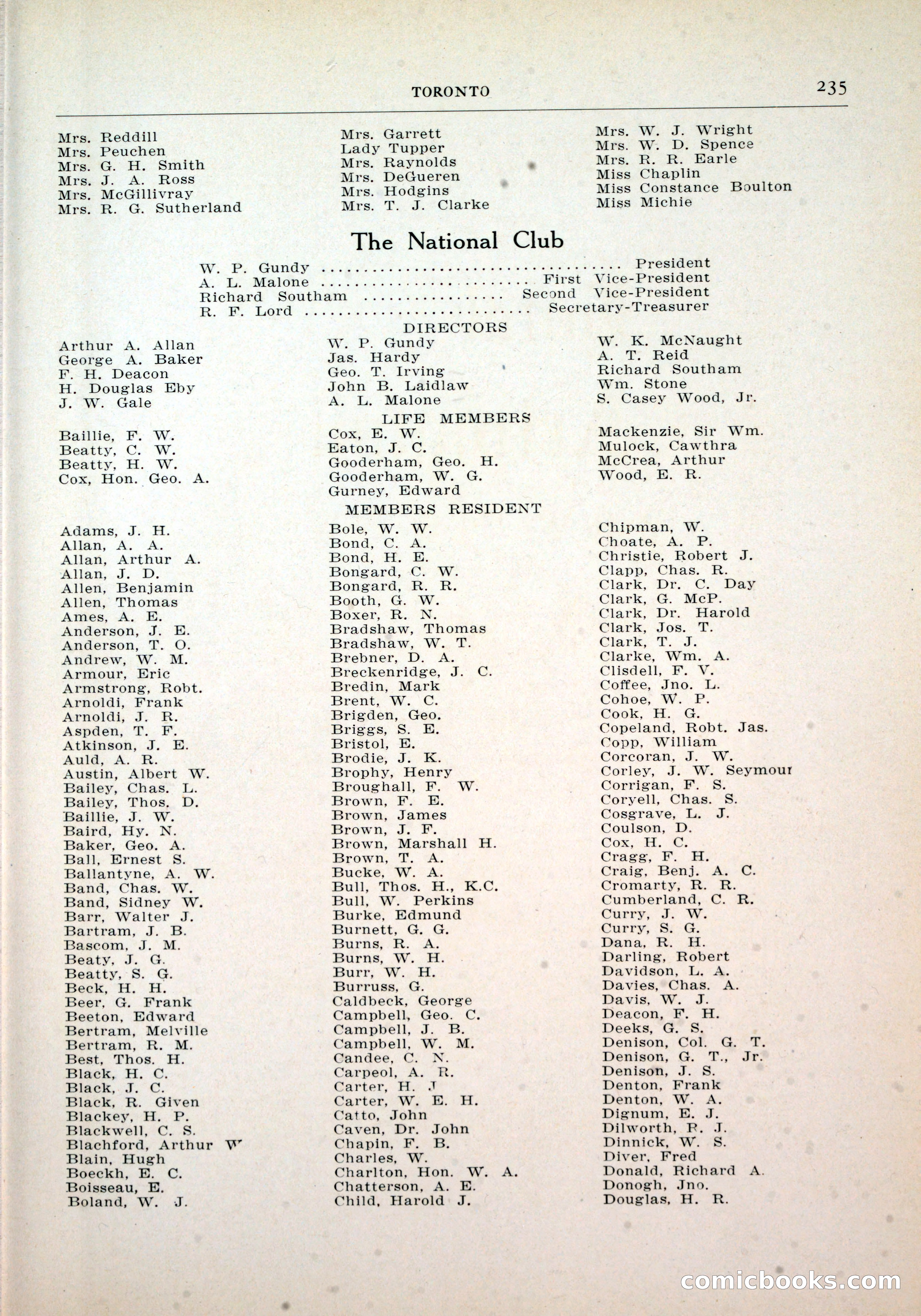 Dau's Blue Book, Toronto — page 227 of 264