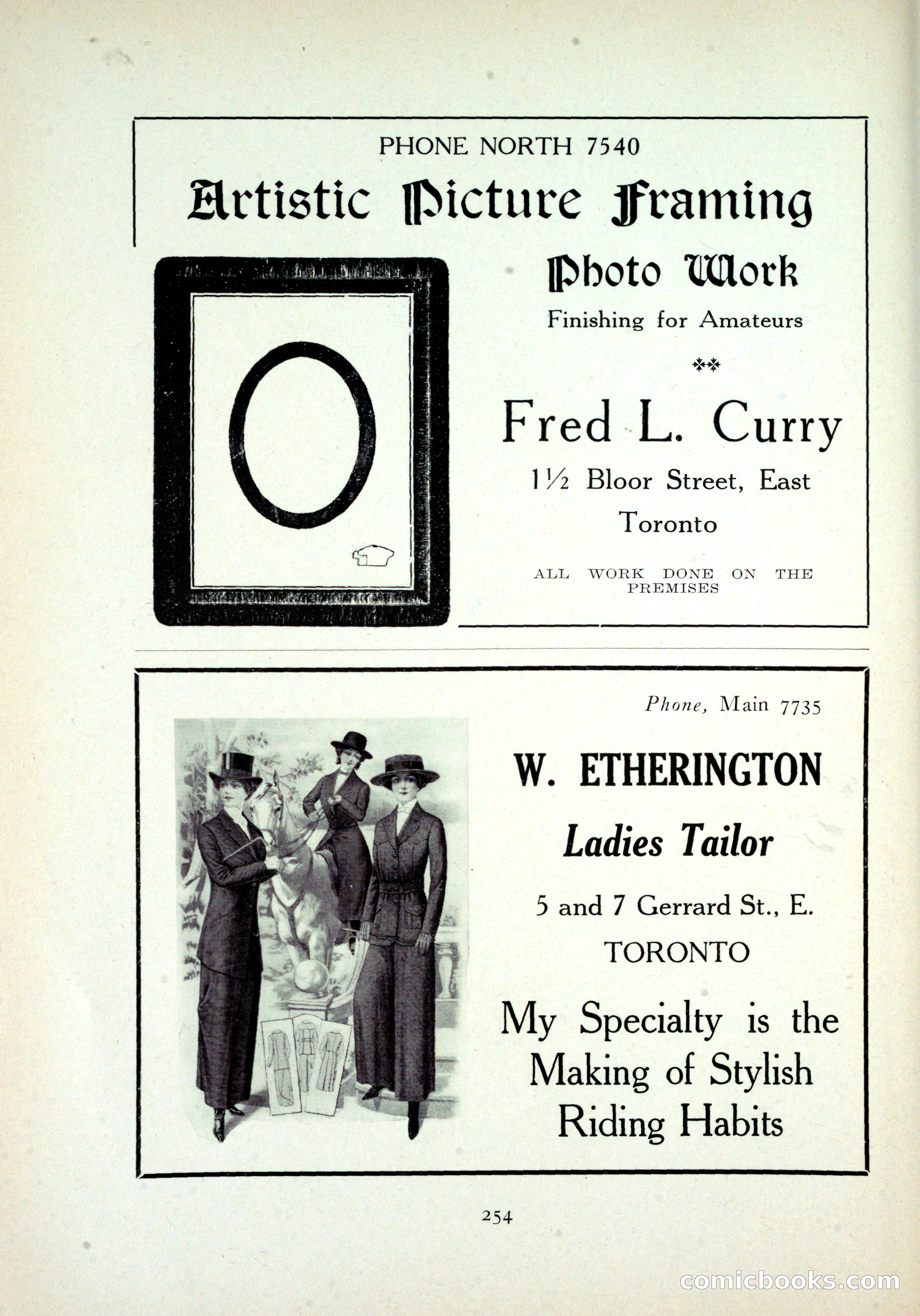 Dau's Blue Book, Toronto — page 246 of 264
