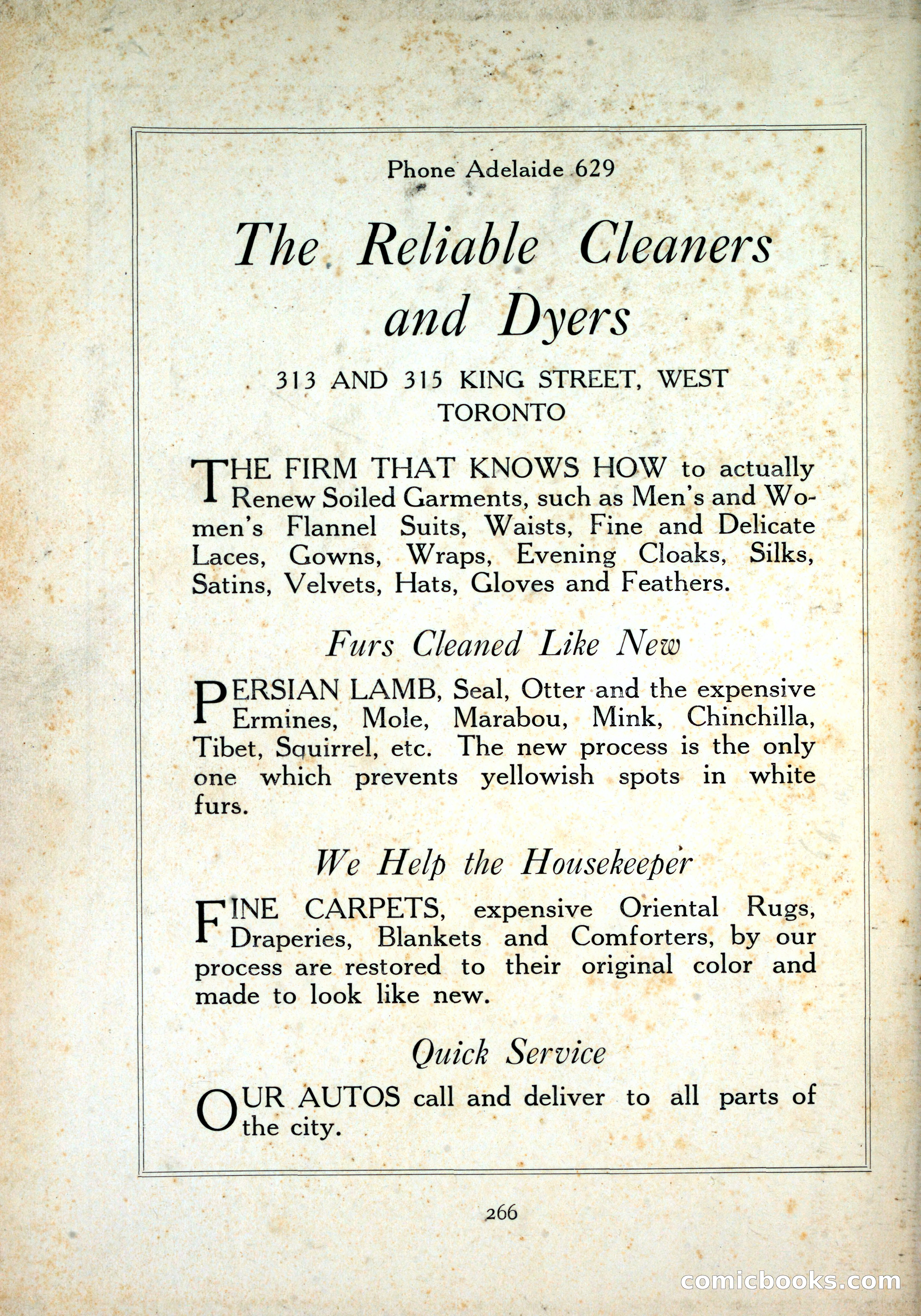 Dau's Blue Book, Toronto — page 258 of 264