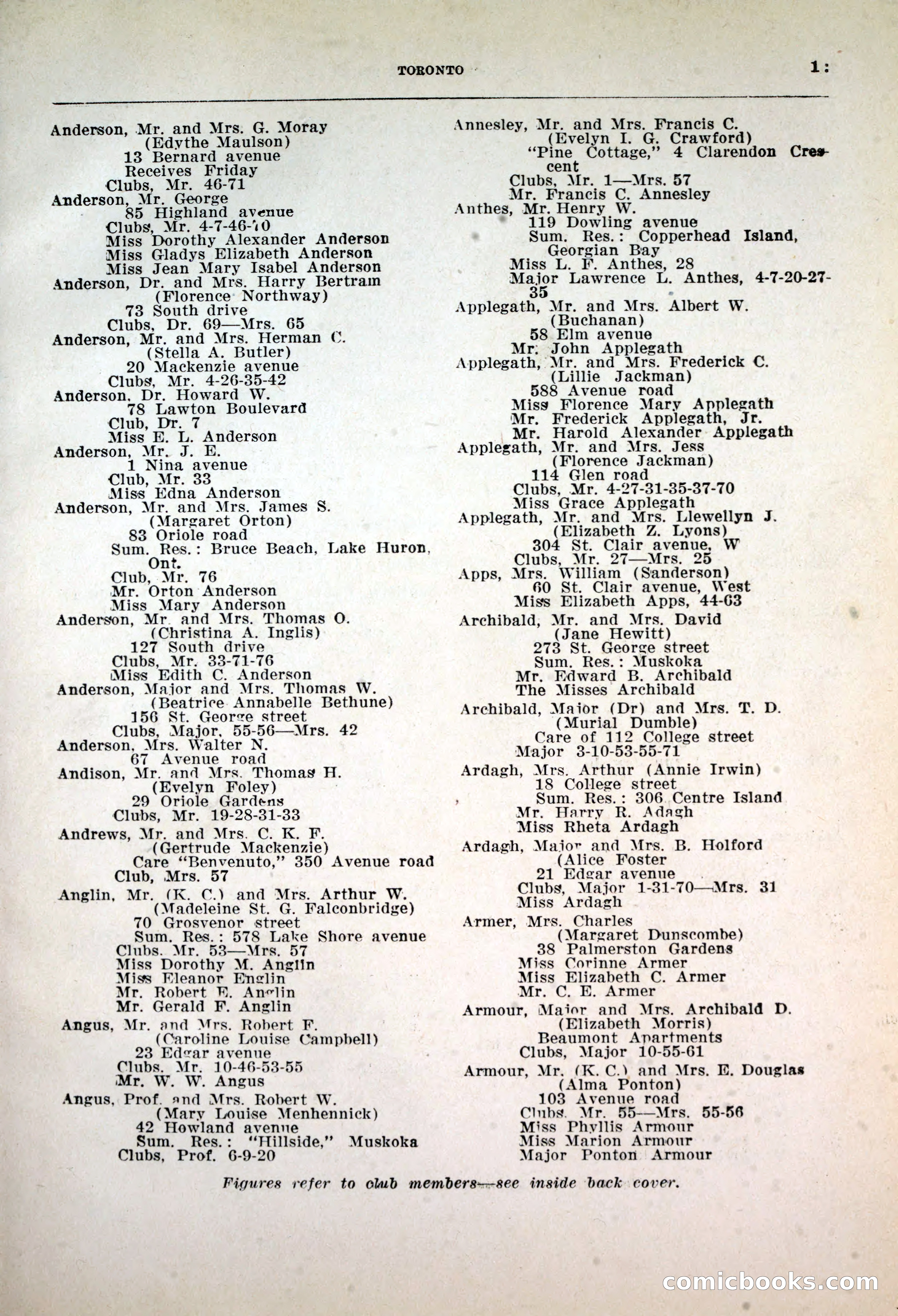 Dau's Blue Book, 1920 — page 19 of 172