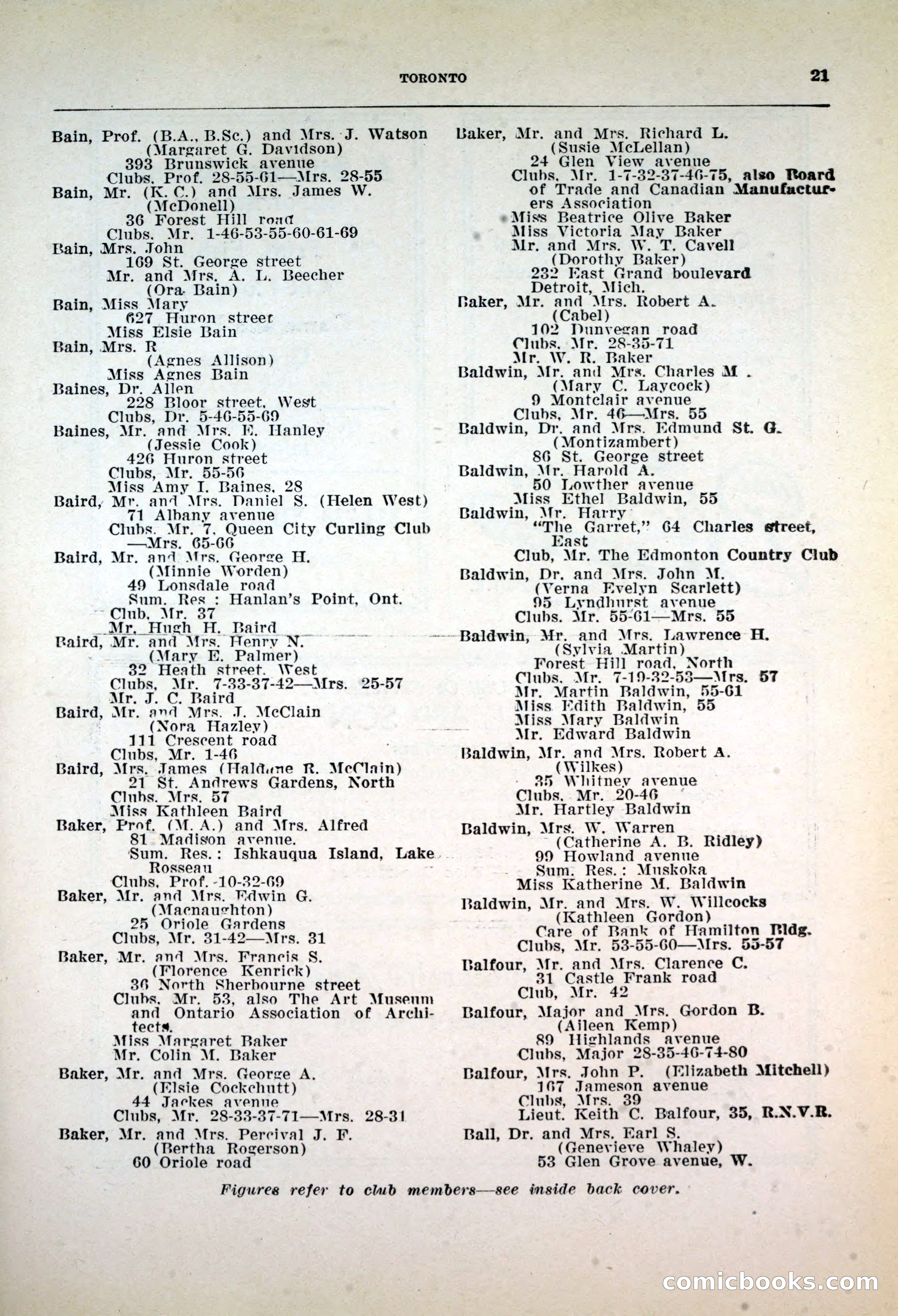 Dau's Blue Book, 1920 — page 21 of 172