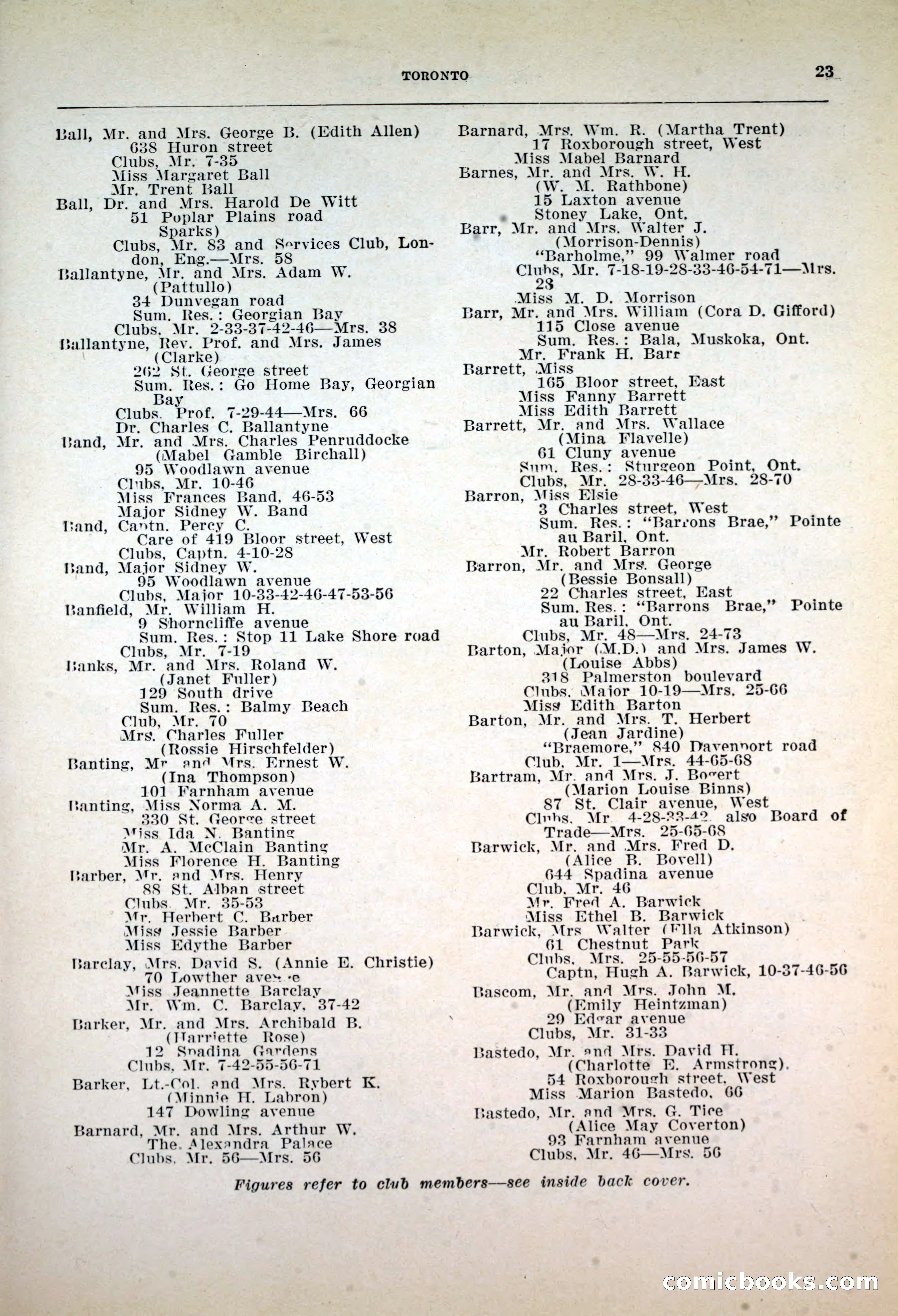 Dau's Blue Book, 1920 — page 23 of 172