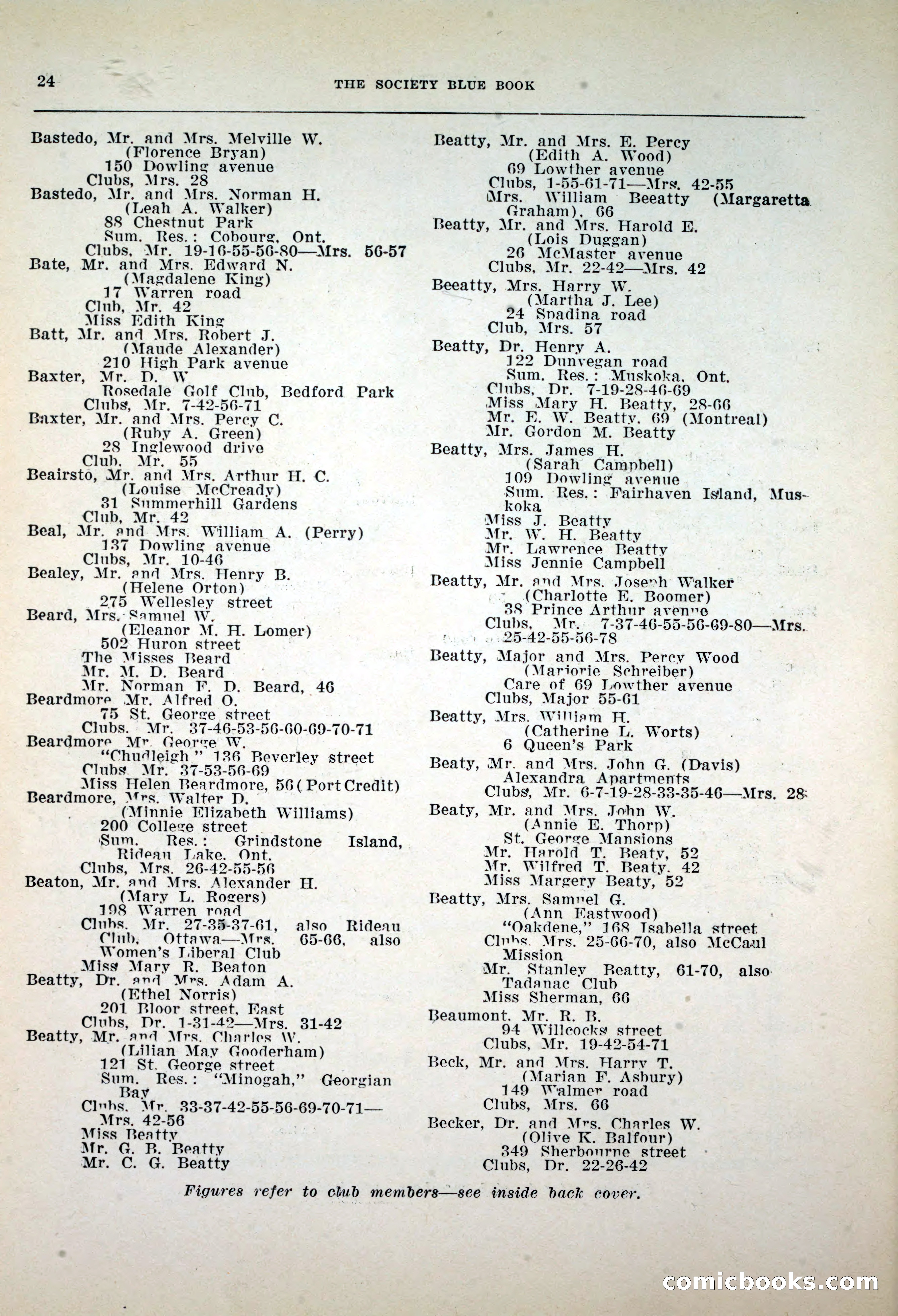 Dau's Blue Book, 1920 — page 24 of 172