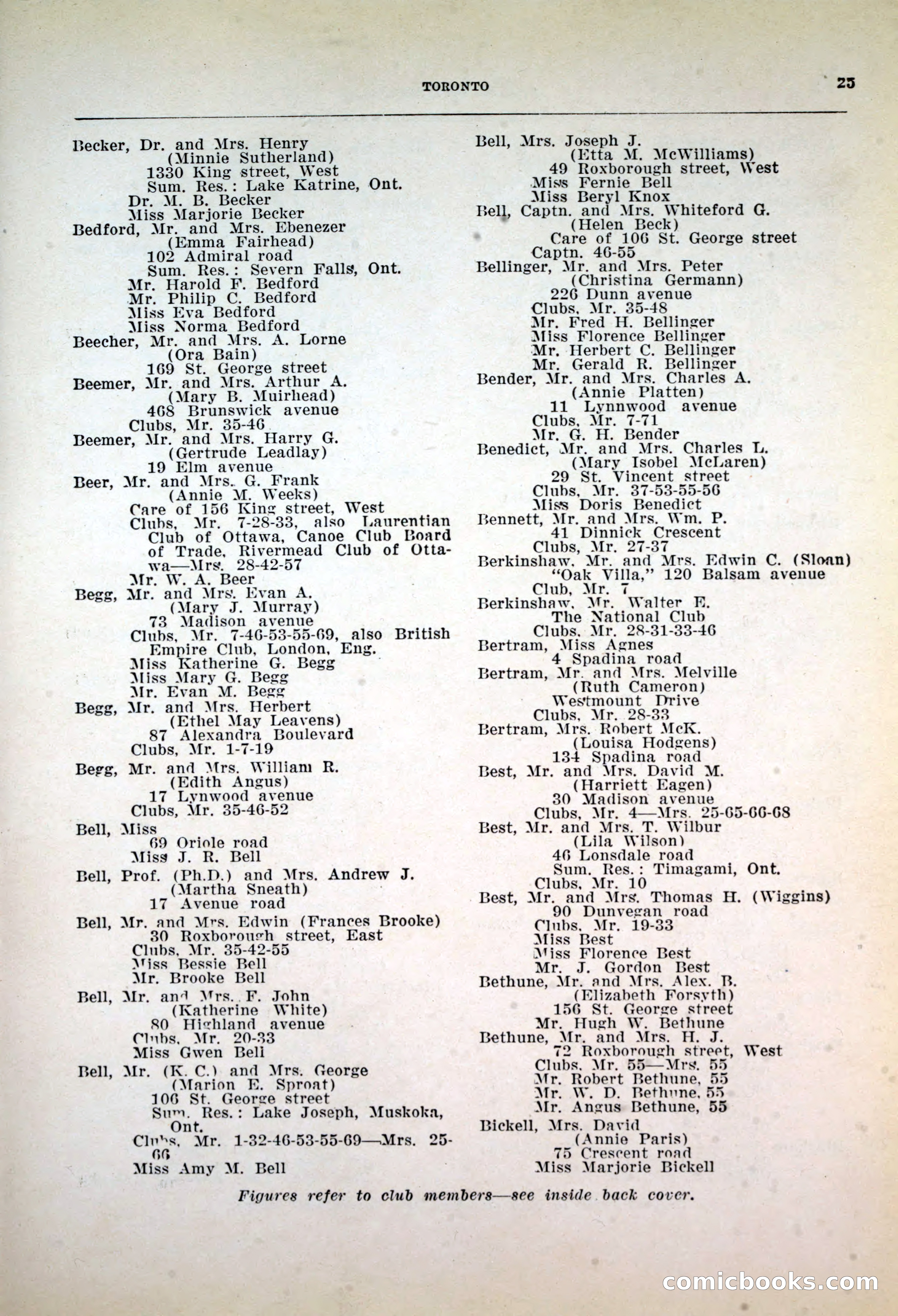 Dau's Blue Book, 1920 — page 25 of 172