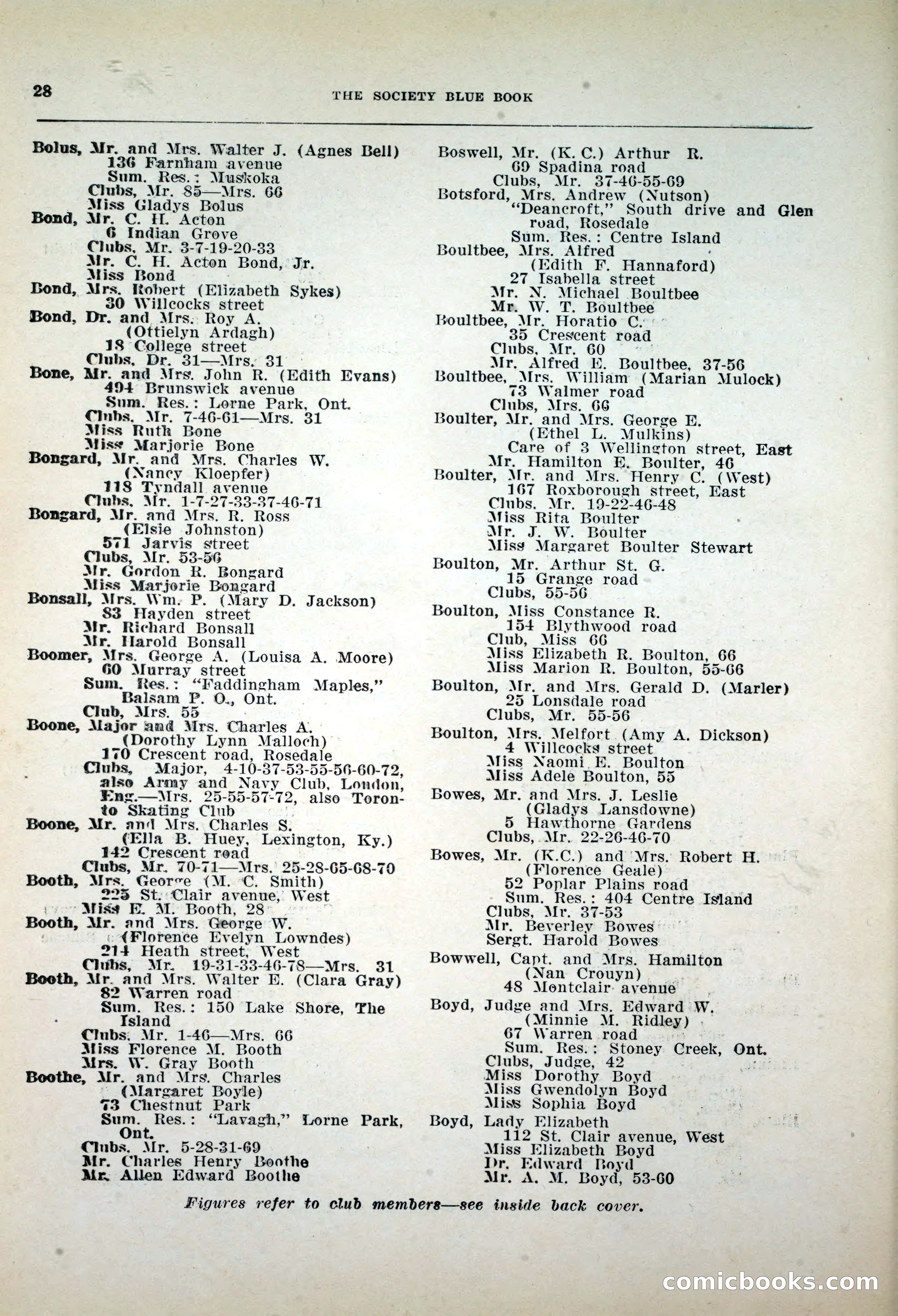 Dau's Blue Book, 1920 — page 28 of 172